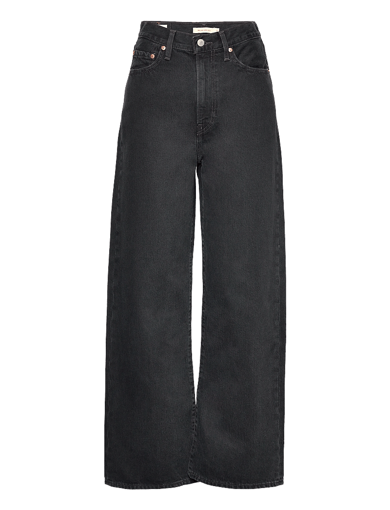Levi's® - RIBCAGE WIDE LEG H223 ROSIE PO - vida jeans - blacks - 1