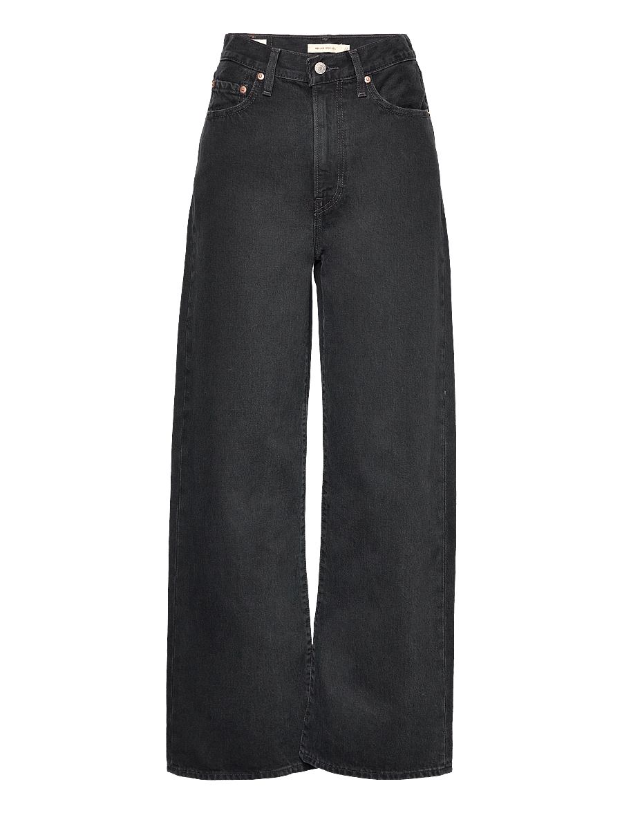 Levi's® - RIBCAGE WIDE LEG H223 ROSIE PO - wide leg jeans - blacks - 1