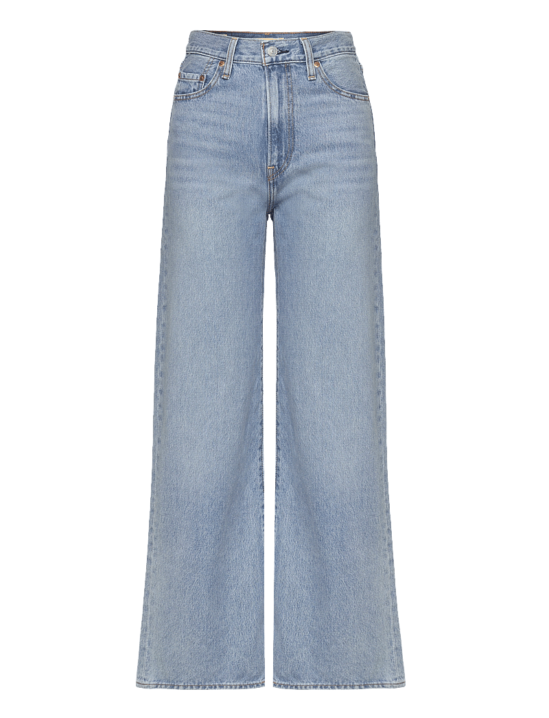 Levi's® - RIBCAGE WIDE LEG H223 FAR AND - vida jeans - light indigo - worn in - 1