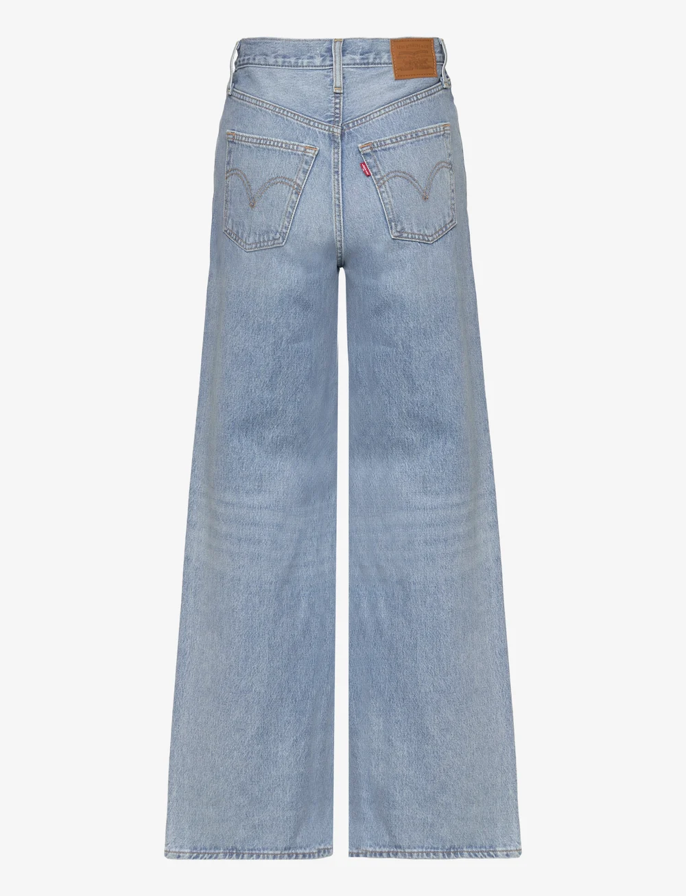 Levi's® - RIBCAGE WIDE LEG H223 FAR AND - vida jeans - light indigo - worn in - 2