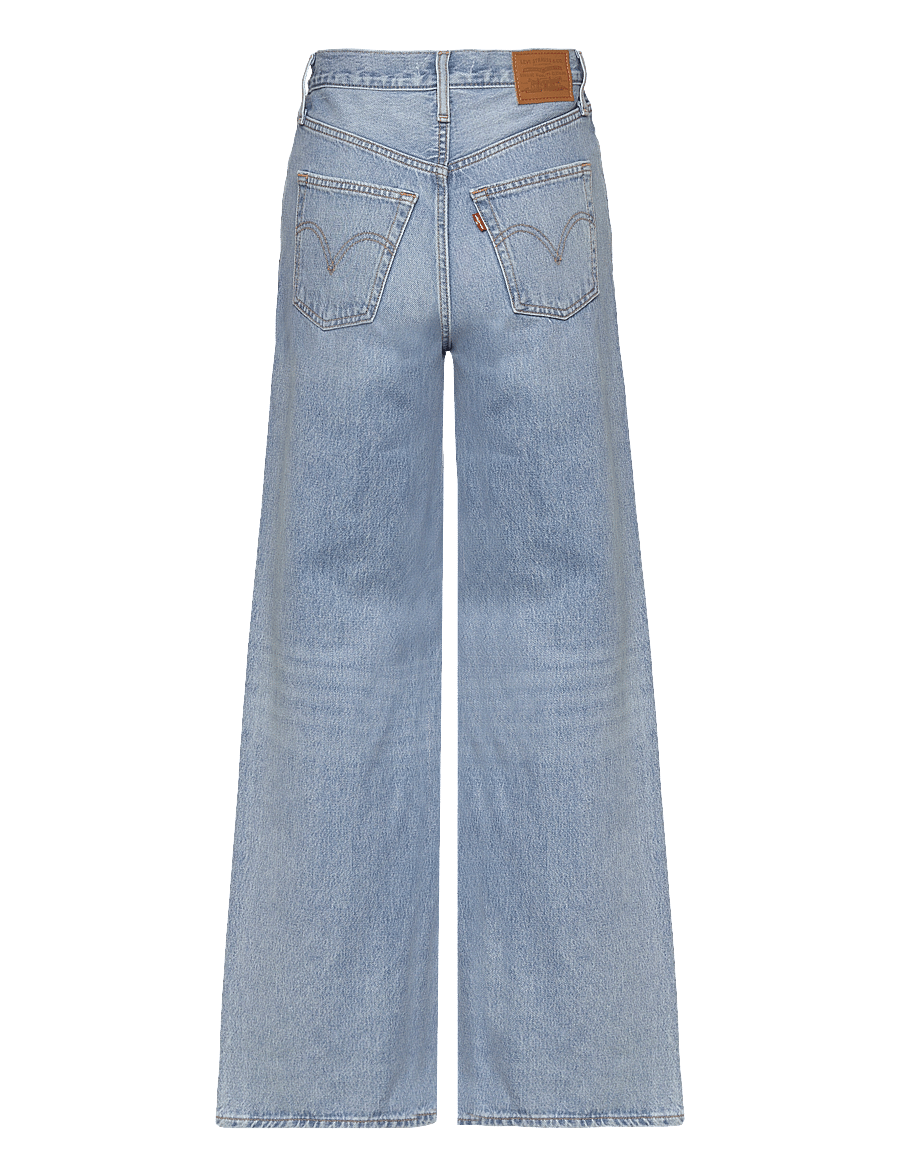 Levi's® - RIBCAGE WIDE LEG H223 FAR AND - vida jeans - light indigo - worn in - 2