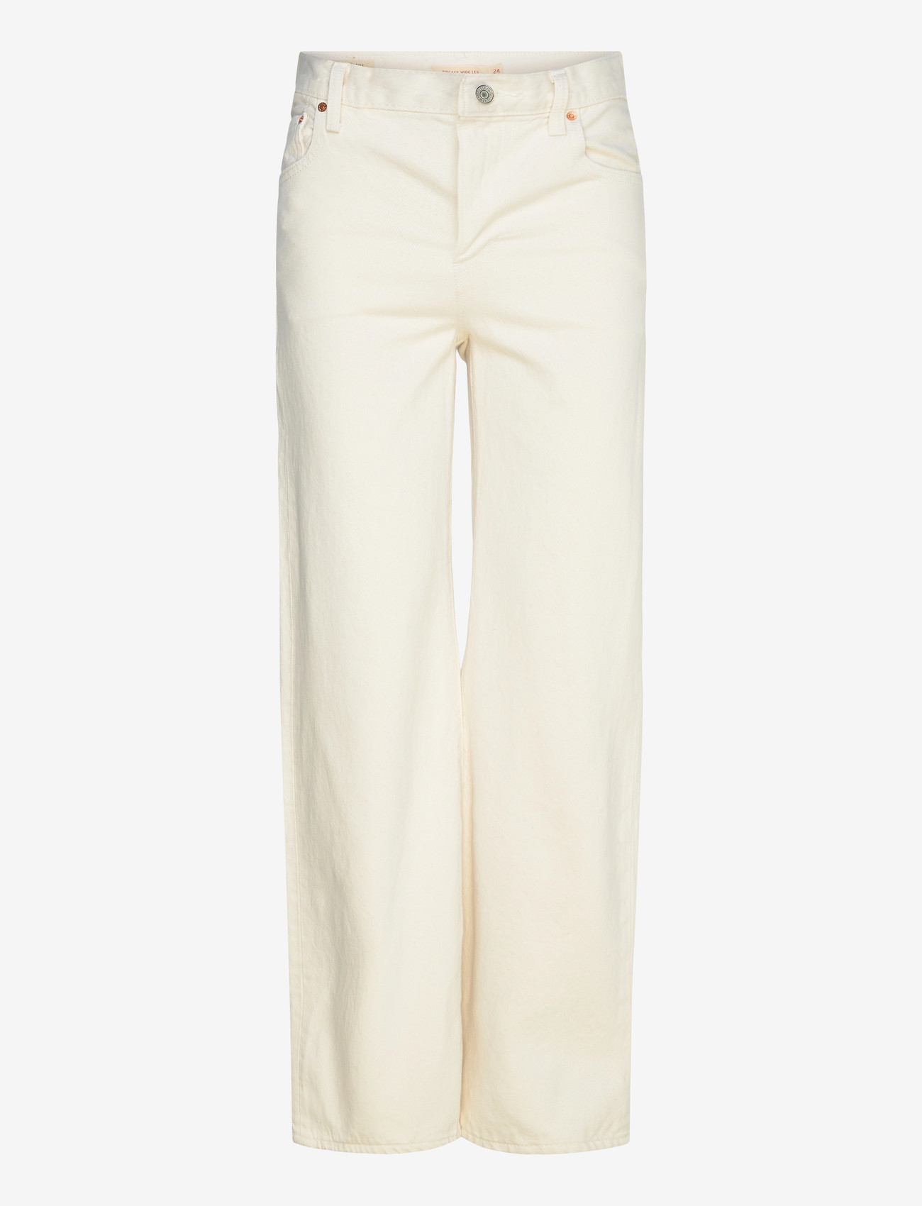 Levi's® - RIBCAGE WIDE LEG H223 BARELY F - brede jeans - neutrals - 0