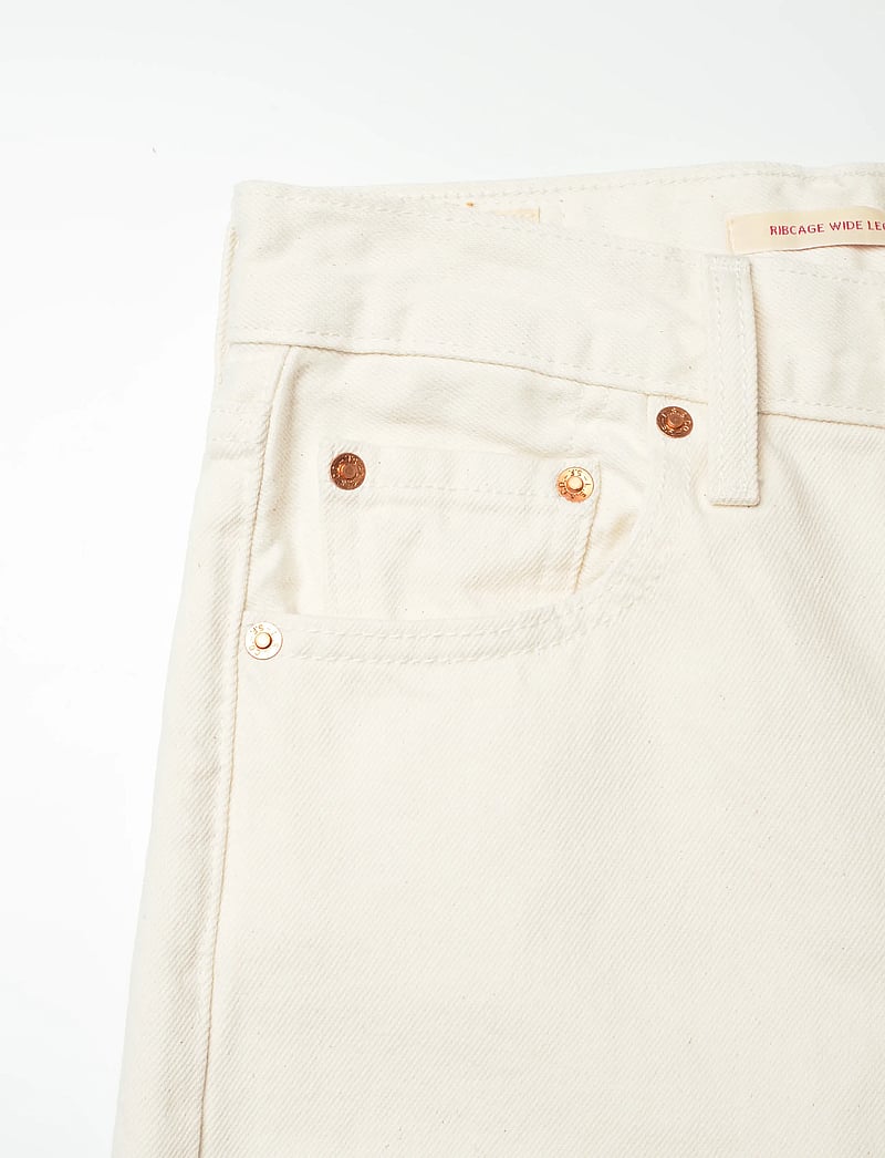Levi's® - RIBCAGE WIDE LEG H223 BARELY F - brede jeans - neutrals - 2
