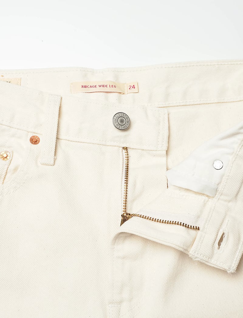 Levi's® - RIBCAGE WIDE LEG H223 BARELY F - brede jeans - neutrals - 3