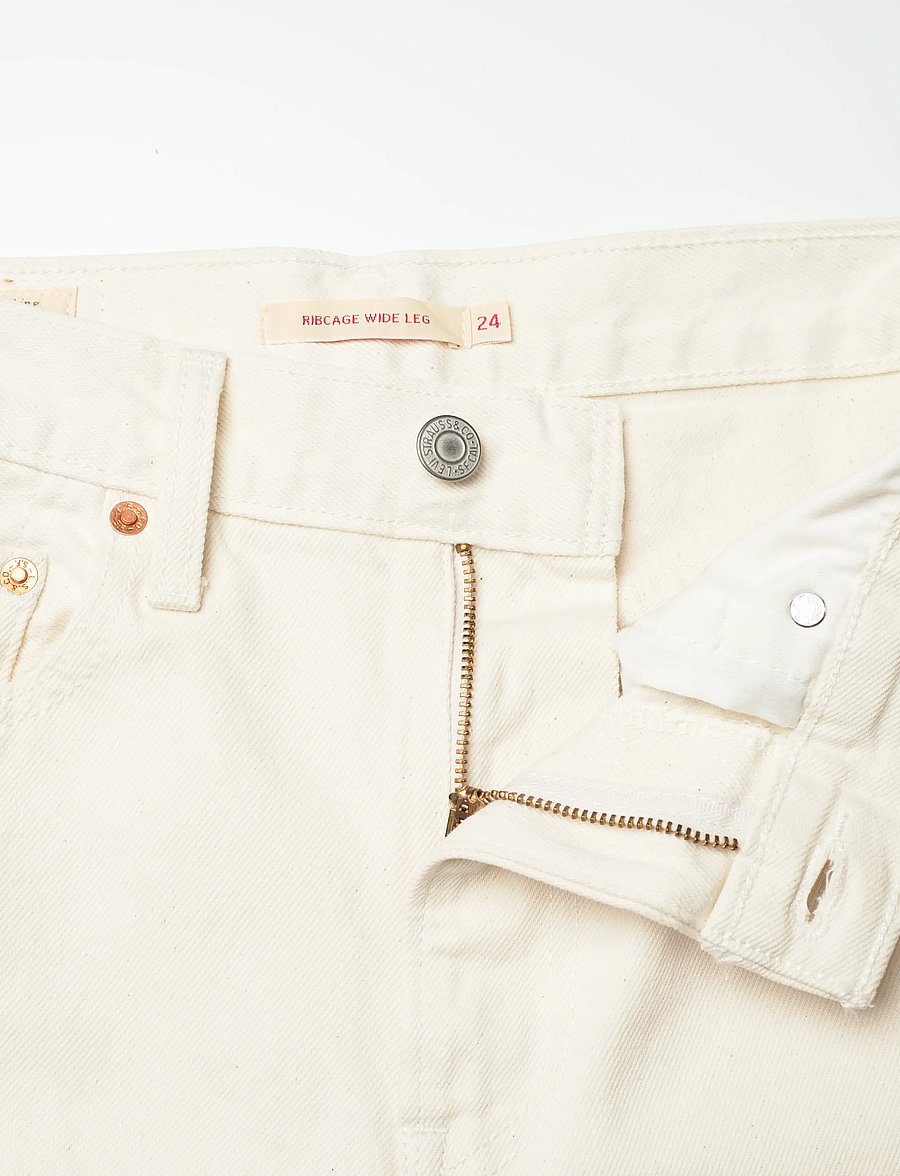 Levi's® - RIBCAGE WIDE LEG H223 BARELY F - wide leg jeans - neutrals - 3