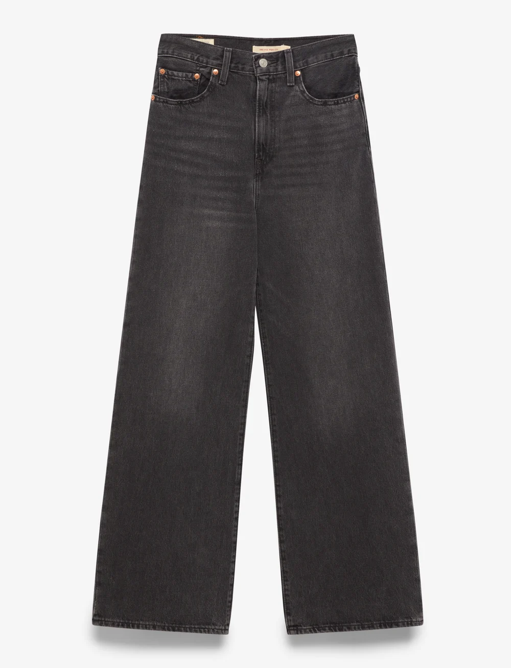 Levi's® - RIBCAGE WIDE LEG H223 SWIPE UP - hosen mit weitem bein - blacks - 2