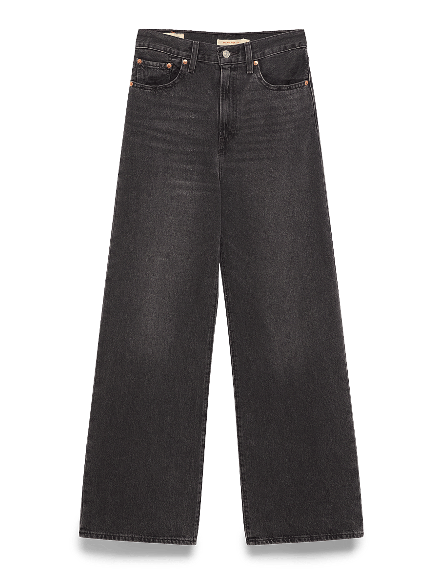 Levi's® - RIBCAGE WIDE LEG H223 SWIPE UP - pantalons larges - blacks - 2