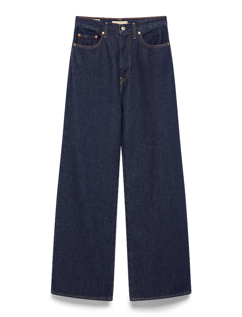 Levi's® - RIBCAGE WIDE LEG H223 SHADED V - laia säärega teksad - dark indigo - flat finish - 1