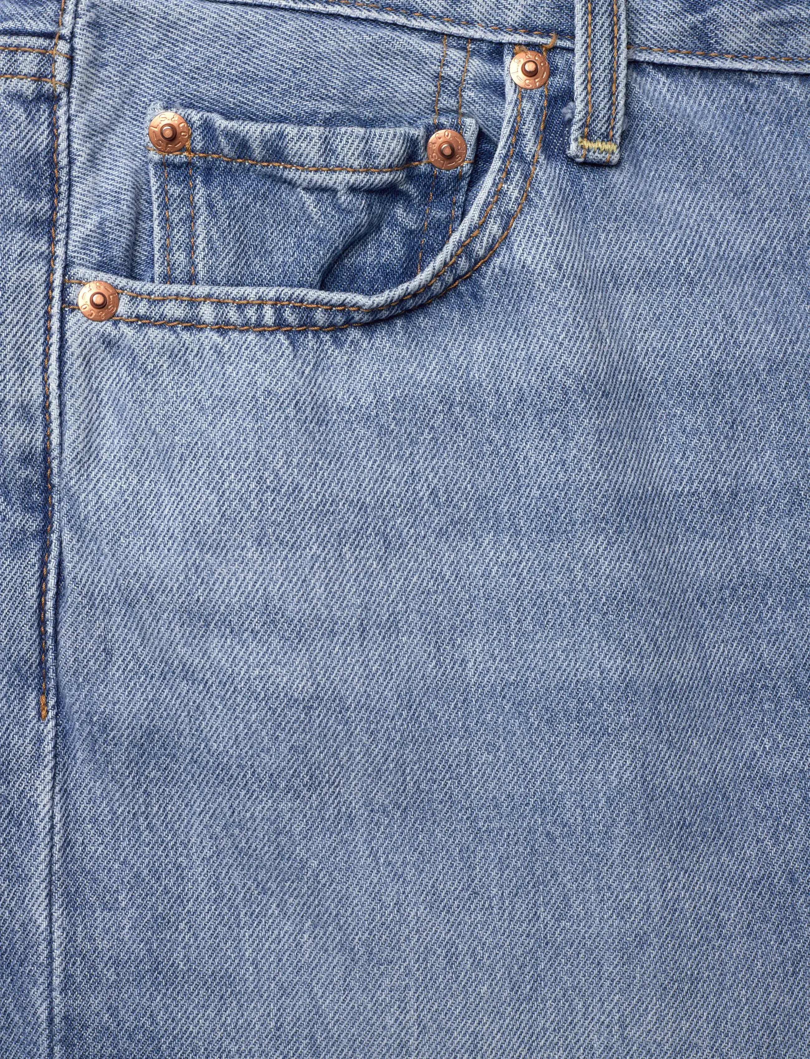 Levi's® - RIBCAGE WIDE LEG H223 NOT THE - pantalons larges - med indigo - worn in - 5