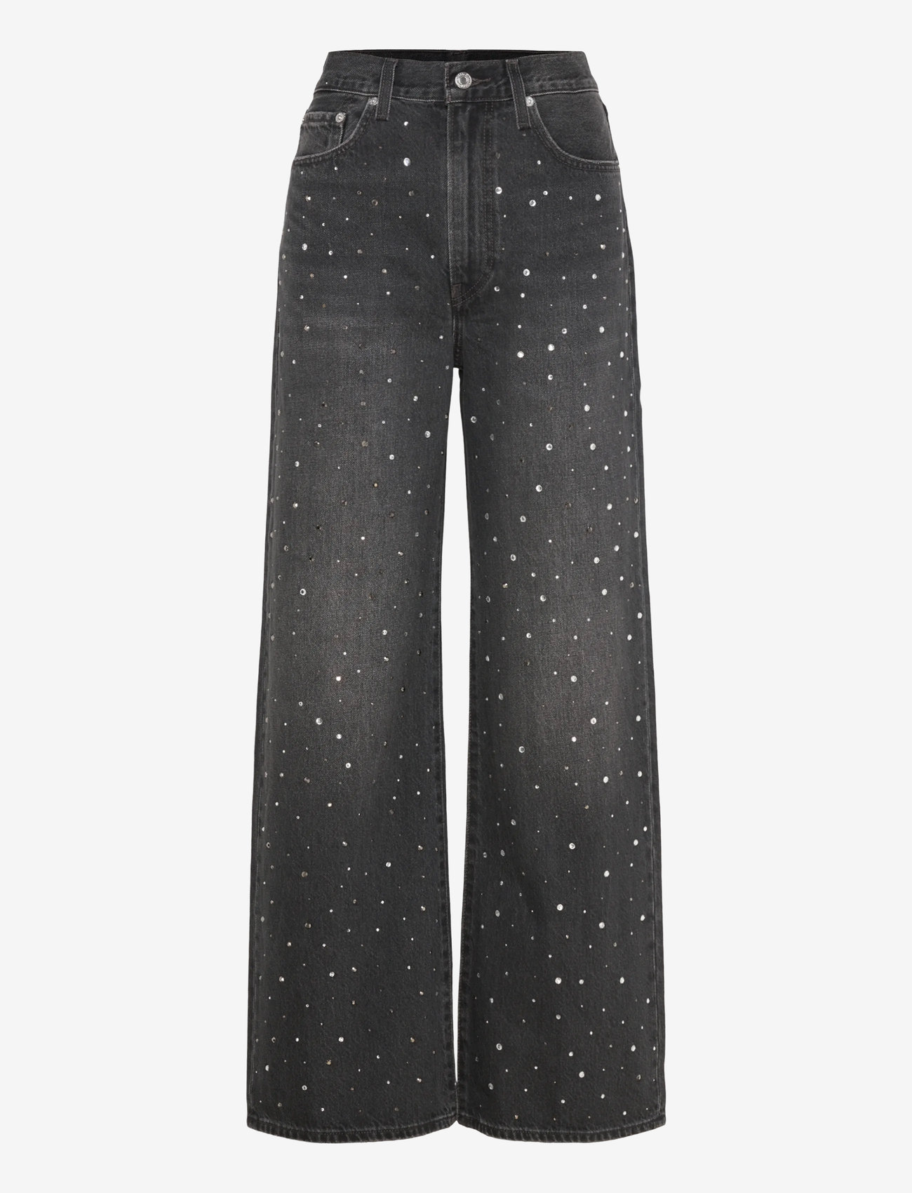 Levi's® - RIBCAGE WIDE LEG H223 DAZZLE M - blacks - 1