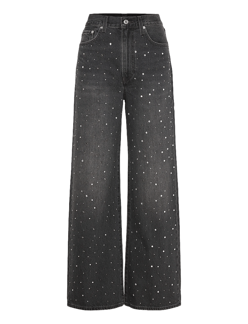 Levi's® - RIBCAGE WIDE LEG H223 DAZZLE M - blacks - 1