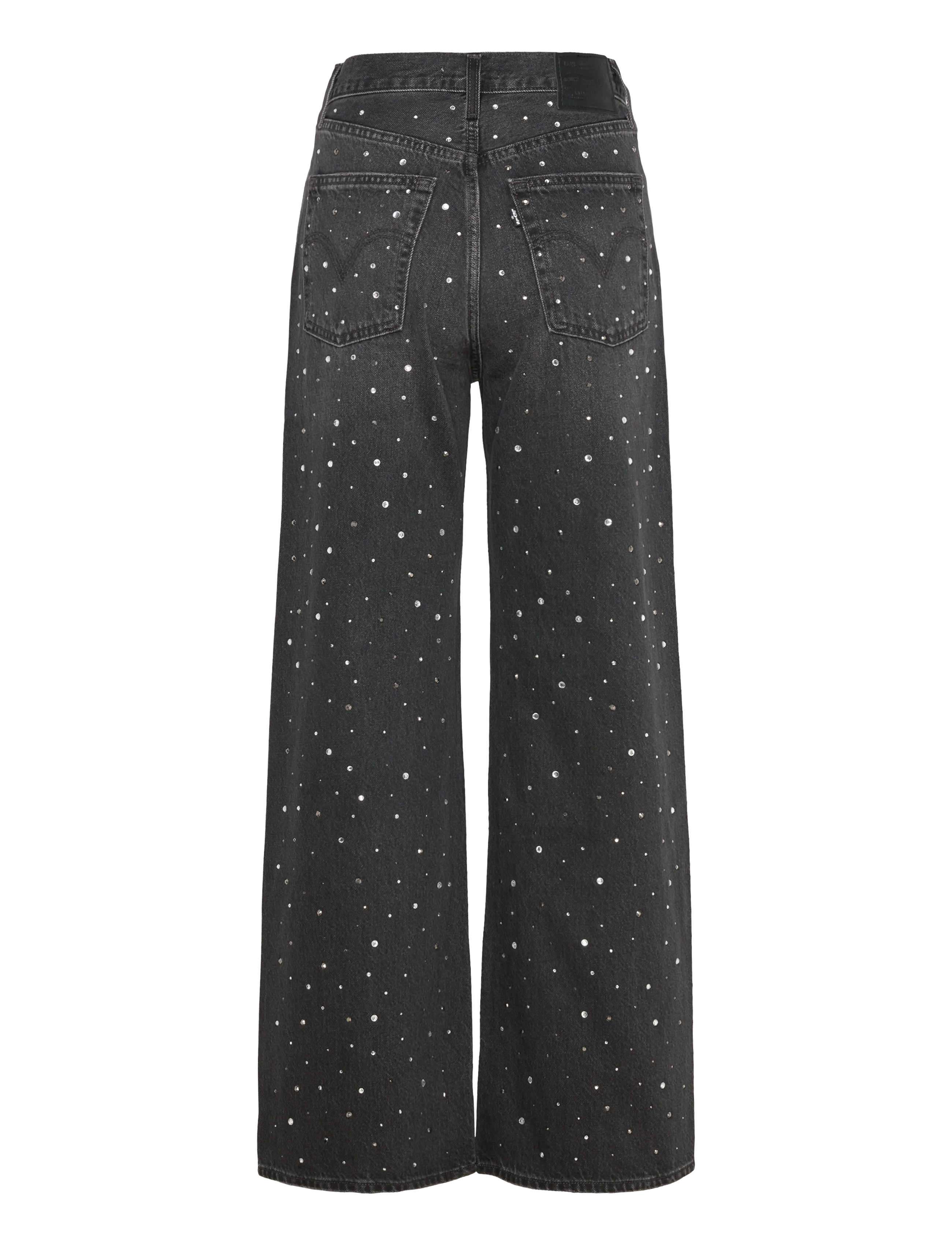 Levi's® - RIBCAGE WIDE LEG H223 DAZZLE M - blacks - 2