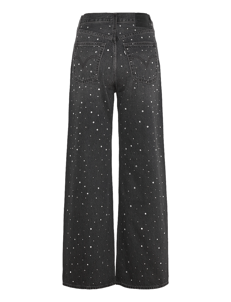 Levi's® - RIBCAGE WIDE LEG H223 DAZZLE M - blacks - 2