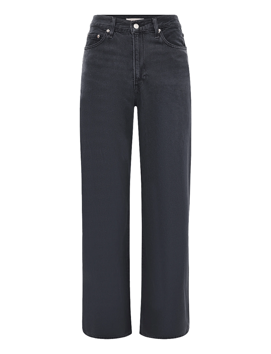 Levi's® - RIBCAGE WIDE LEG H223 NONE YOU - vida jeans - blacks - 0
