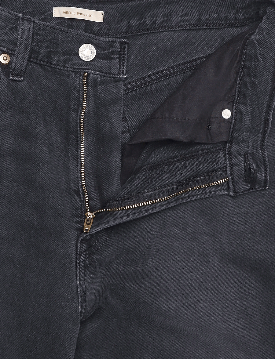 Levi's® - RIBCAGE WIDE LEG H223 NONE YOU - vida jeans - blacks - 3