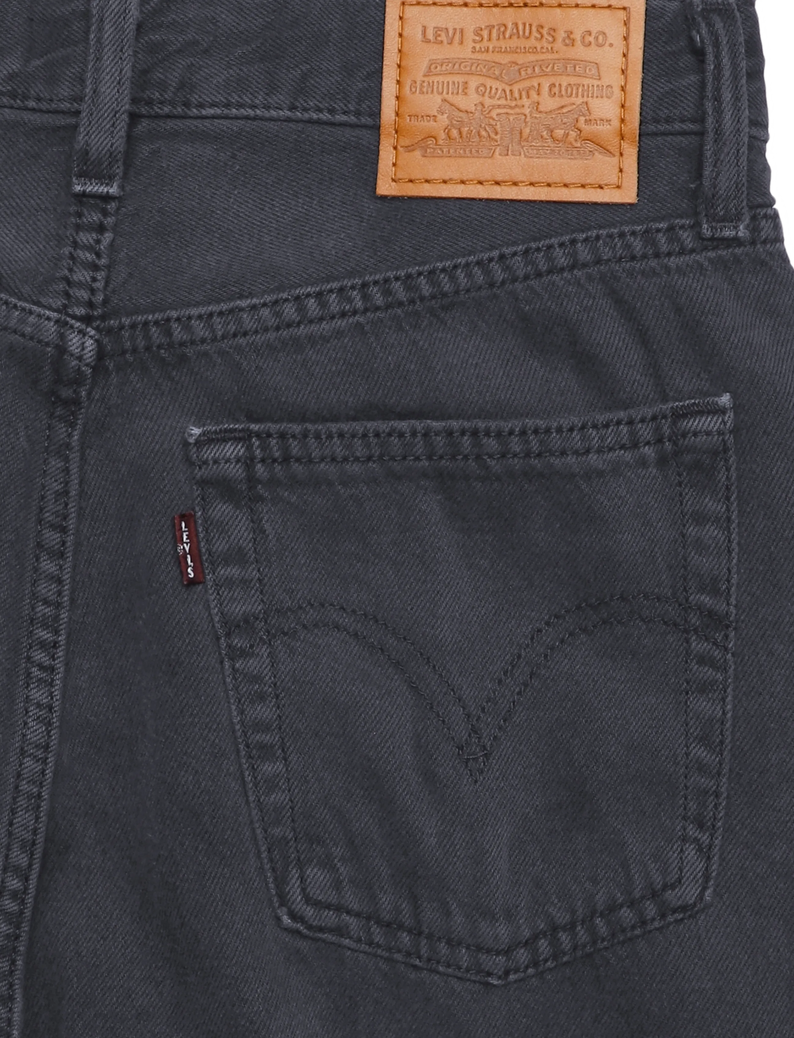 Levi's® - RIBCAGE WIDE LEG H223 NONE YOU - vida jeans - blacks - 4
