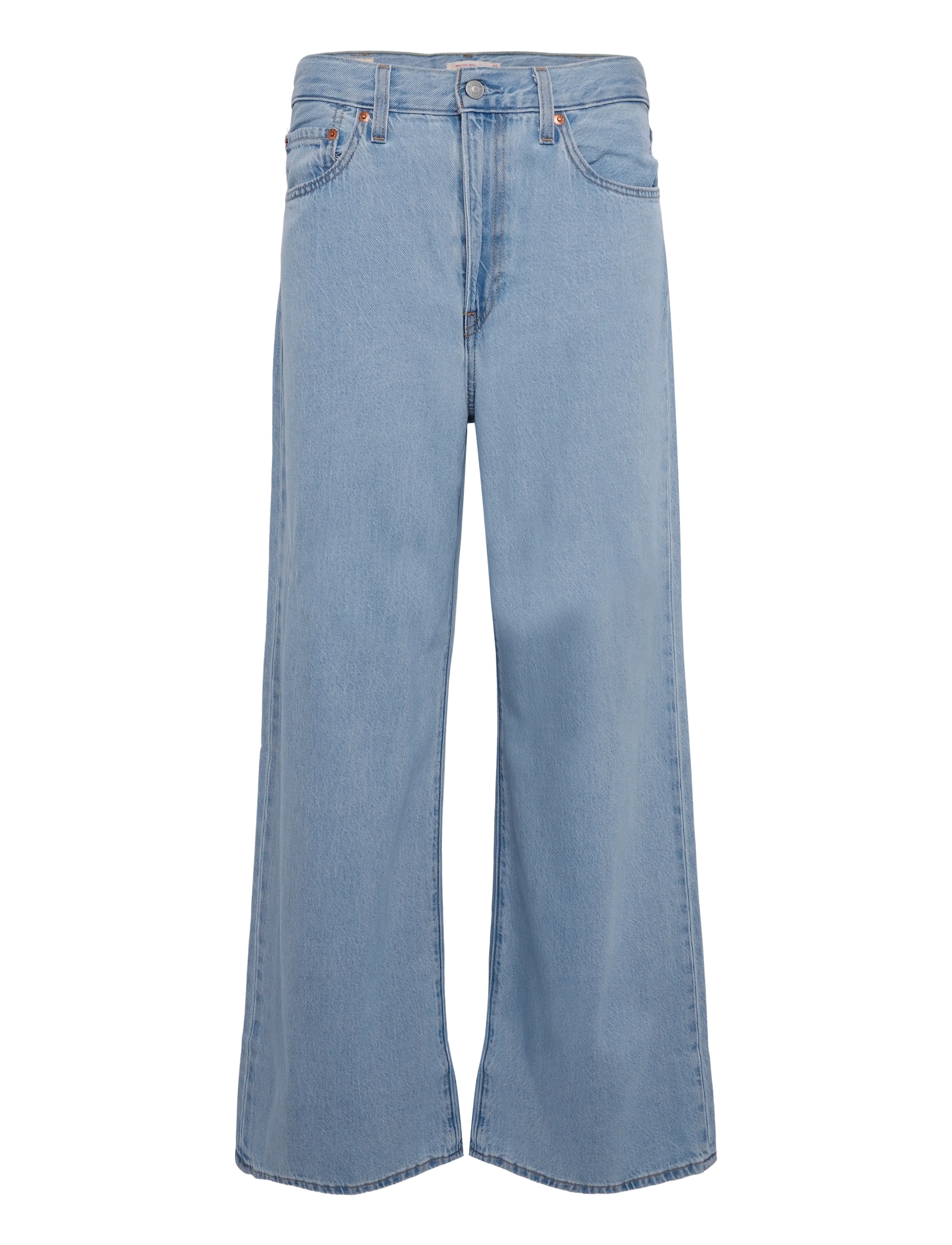 Levi's® RIBCAGE WIDE LEG H223 OF COURS - Laia säärega teksad - MED INDIGO - FLAT FINISH / blue