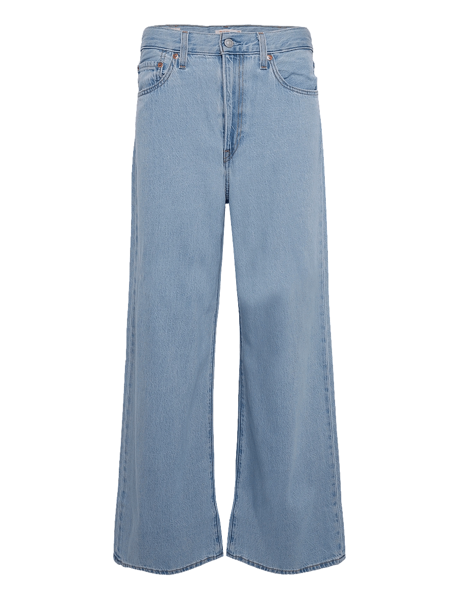 Levi's® - RIBCAGE WIDE LEG H223 OF COURS - laia säärega teksad - med indigo - flat finish - 0