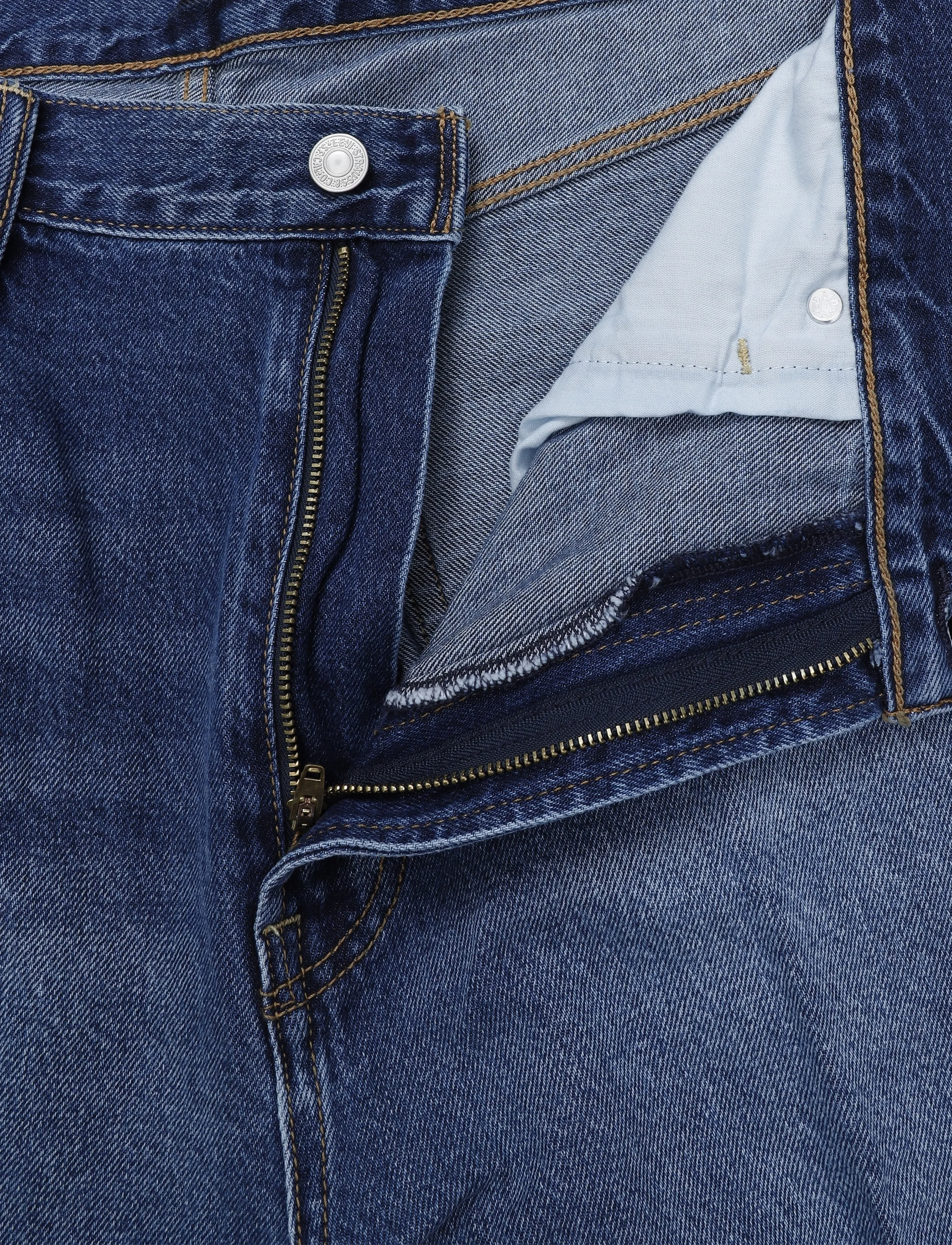 Levi's® - RIBCAGE WIDE LEG H223 MAYBE AN - wide leg jeans - med indigo - worn in - 3