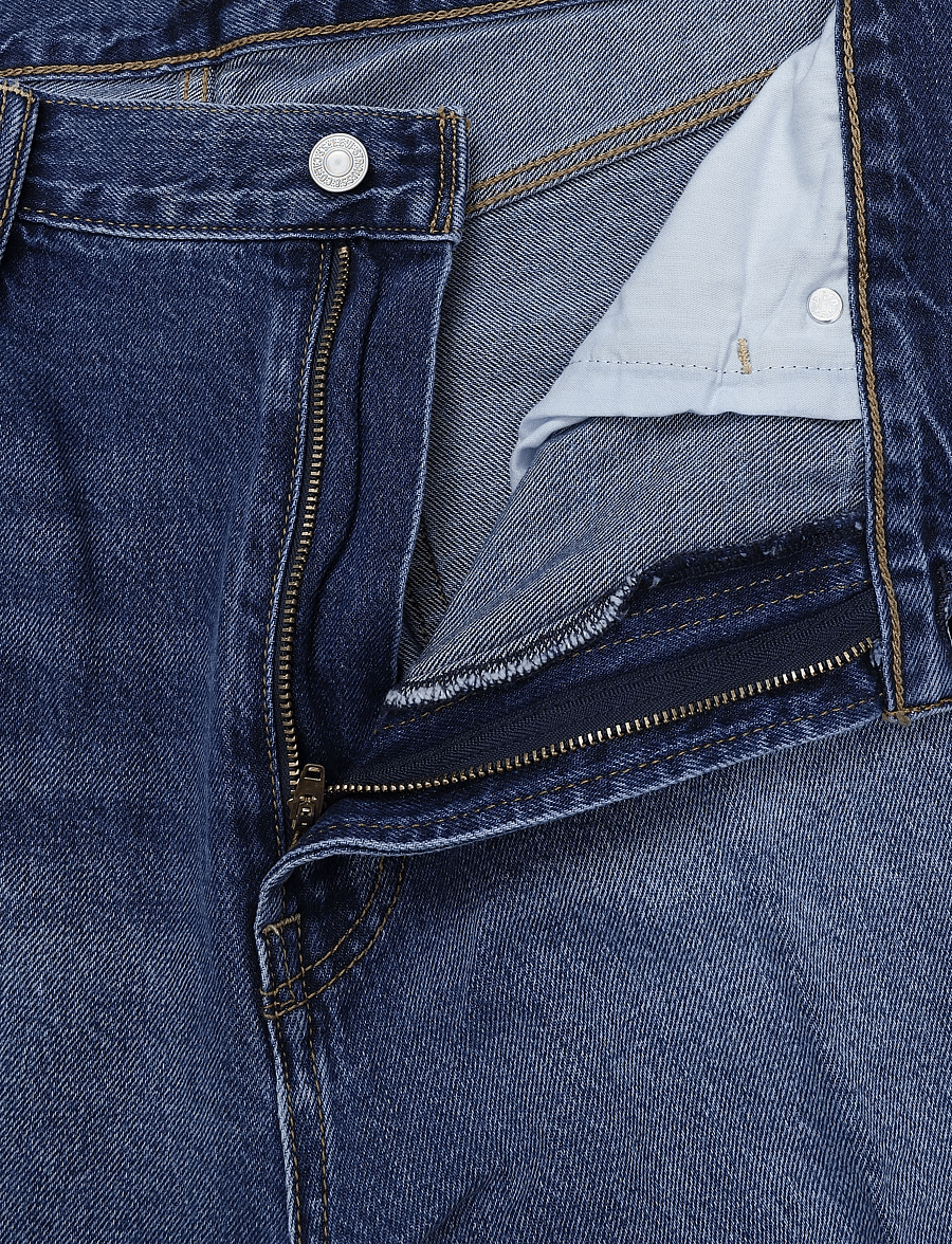 Levi's® - RIBCAGE WIDE LEG H223 MAYBE AN - wide leg jeans - med indigo - worn in - 3