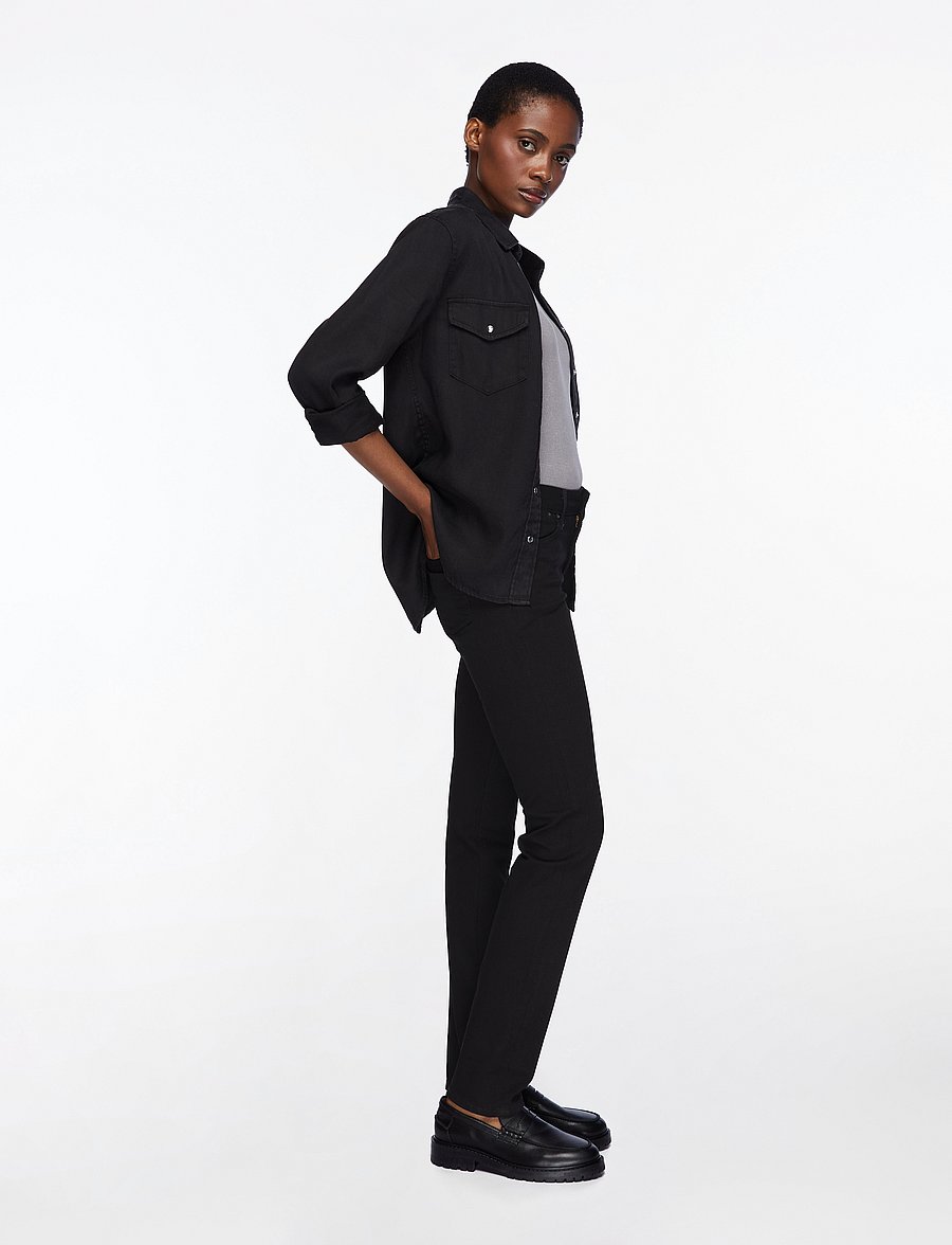 Levi's® - 712 SLIM WELT POCKET MIDNIGHT - skinny jeans - blacks - 4