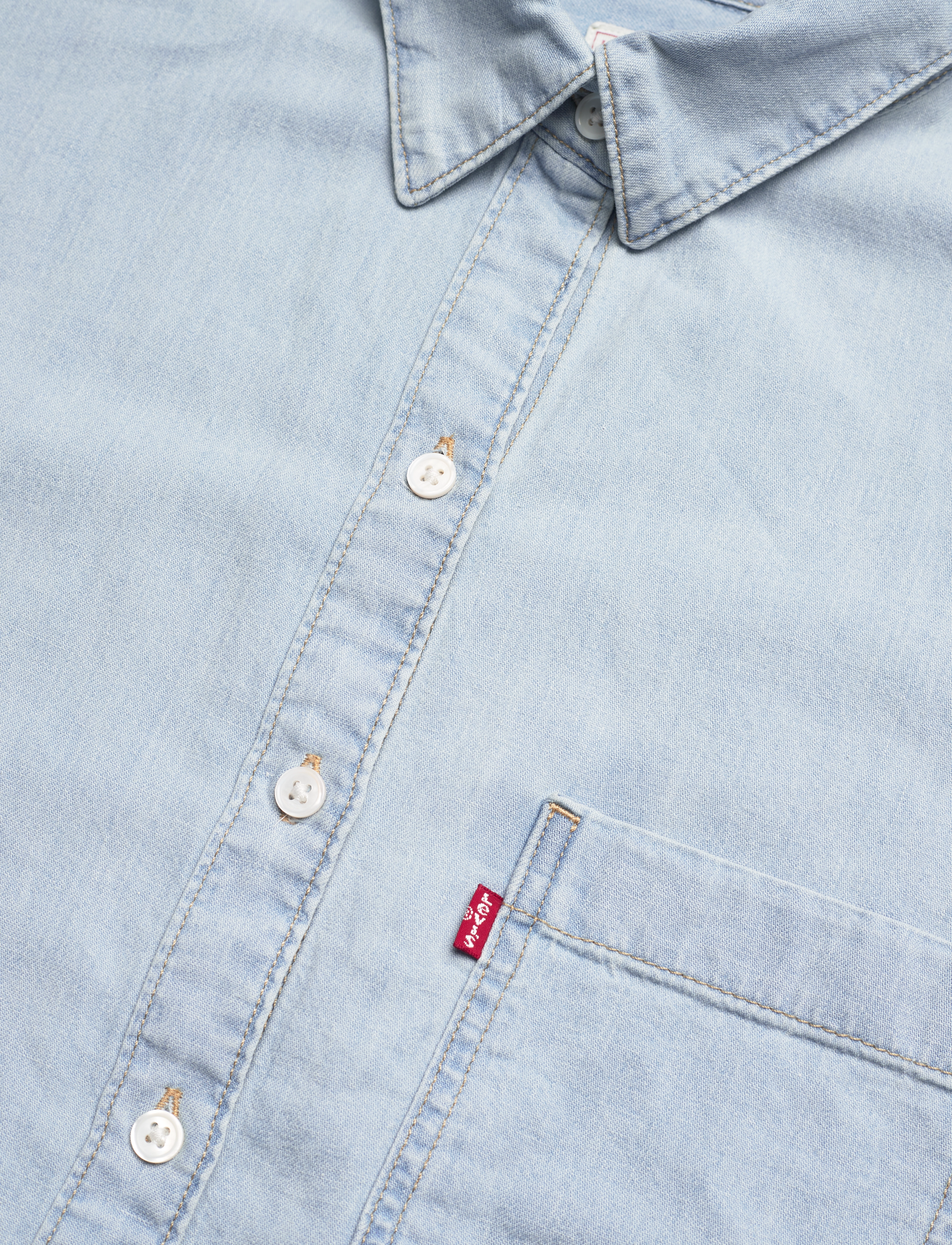 Levi's® - NOLA SHIRT DRESS GOOD GRADES 4 - med indigo - worn in - 2
