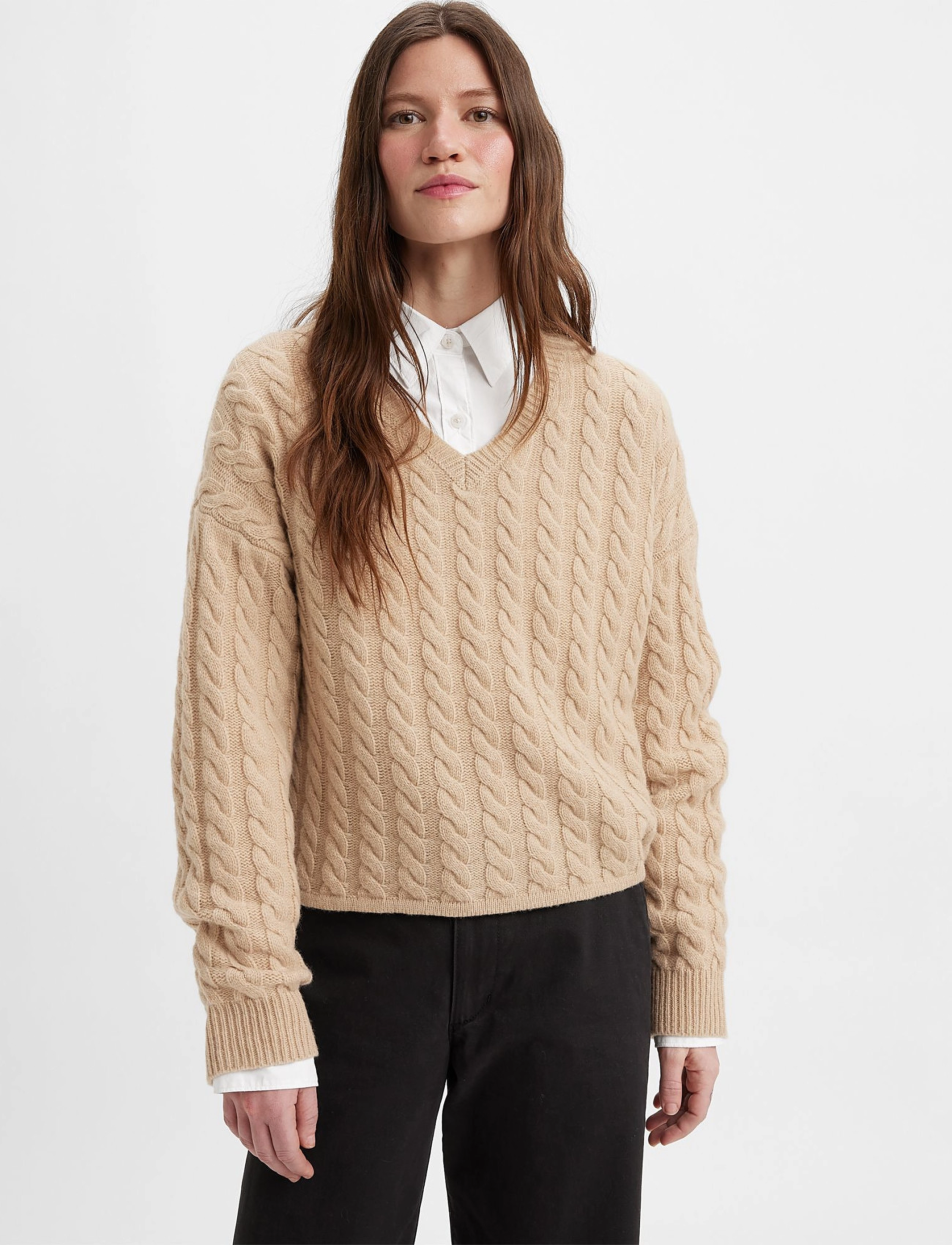 LEVI´S Women - RAE SWEATER MACADAMIA - neutrals - 2