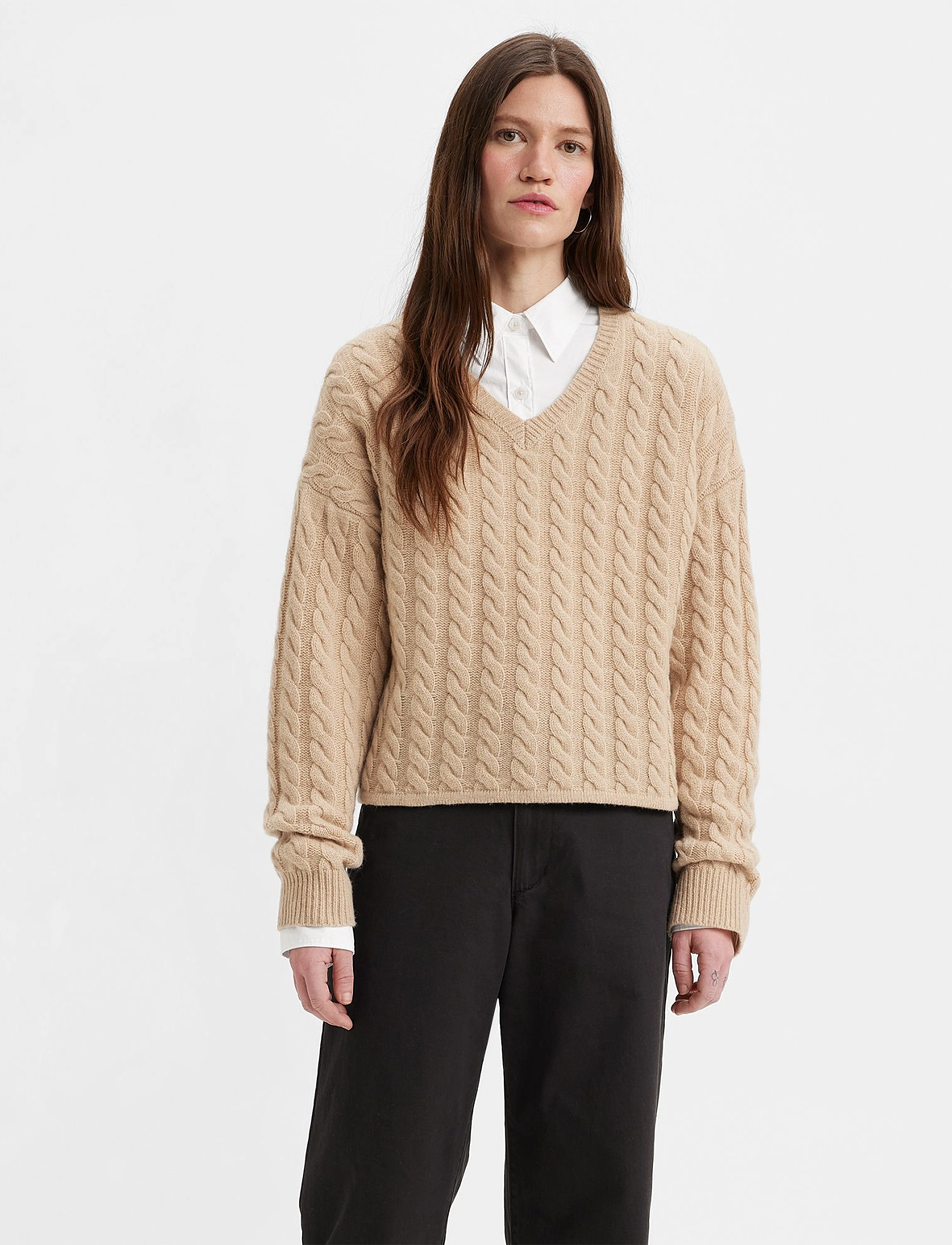 LEVI´S Women - RAE SWEATER MACADAMIA - neutrals - 3