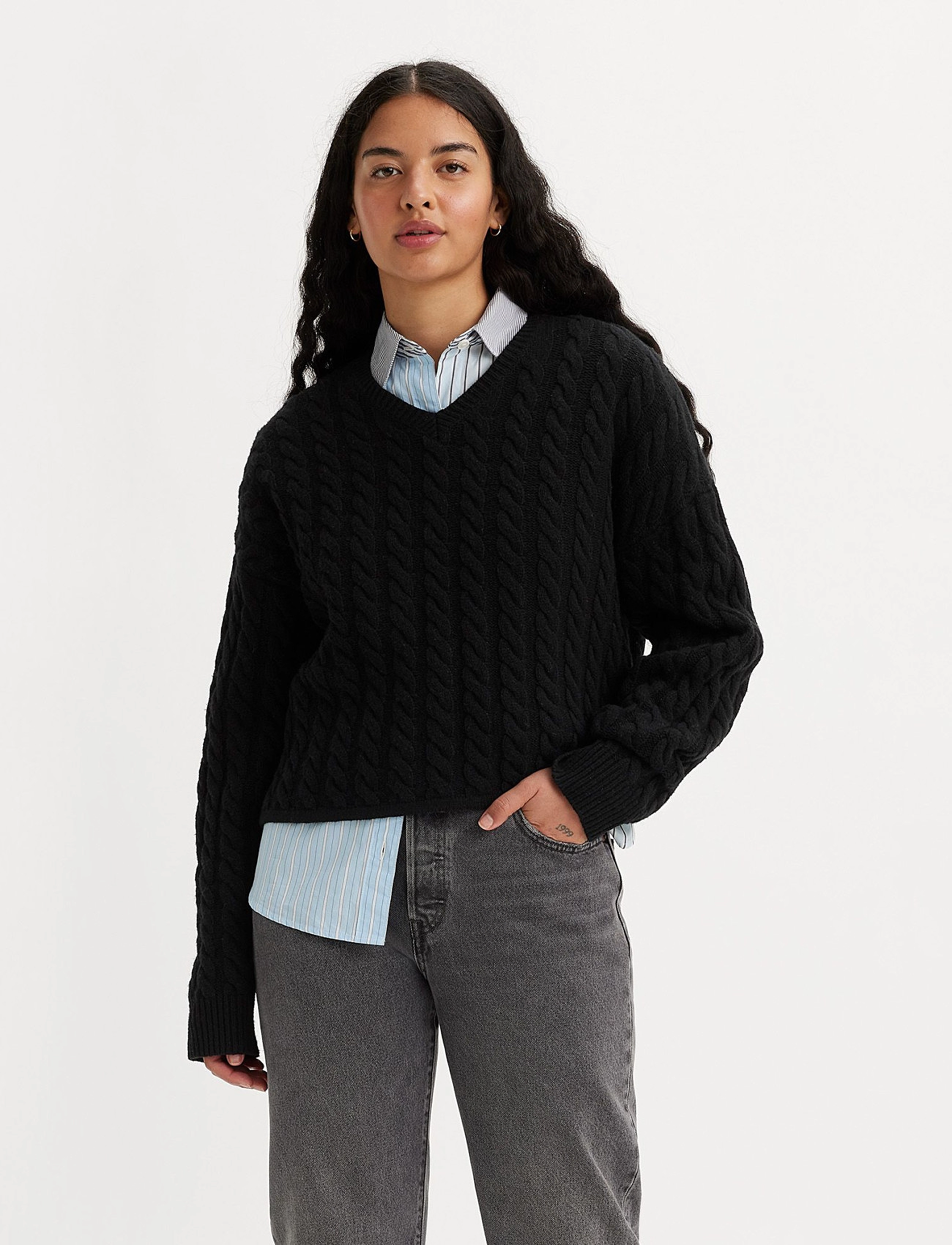 Levi's® - RAE SWEATER CAVIAR - blacks - 3