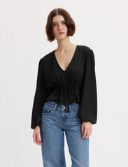 LEVI´S Women - LISA LS BLOUSE CAVIAR - bluzki z długimi rękawami - blacks - 4