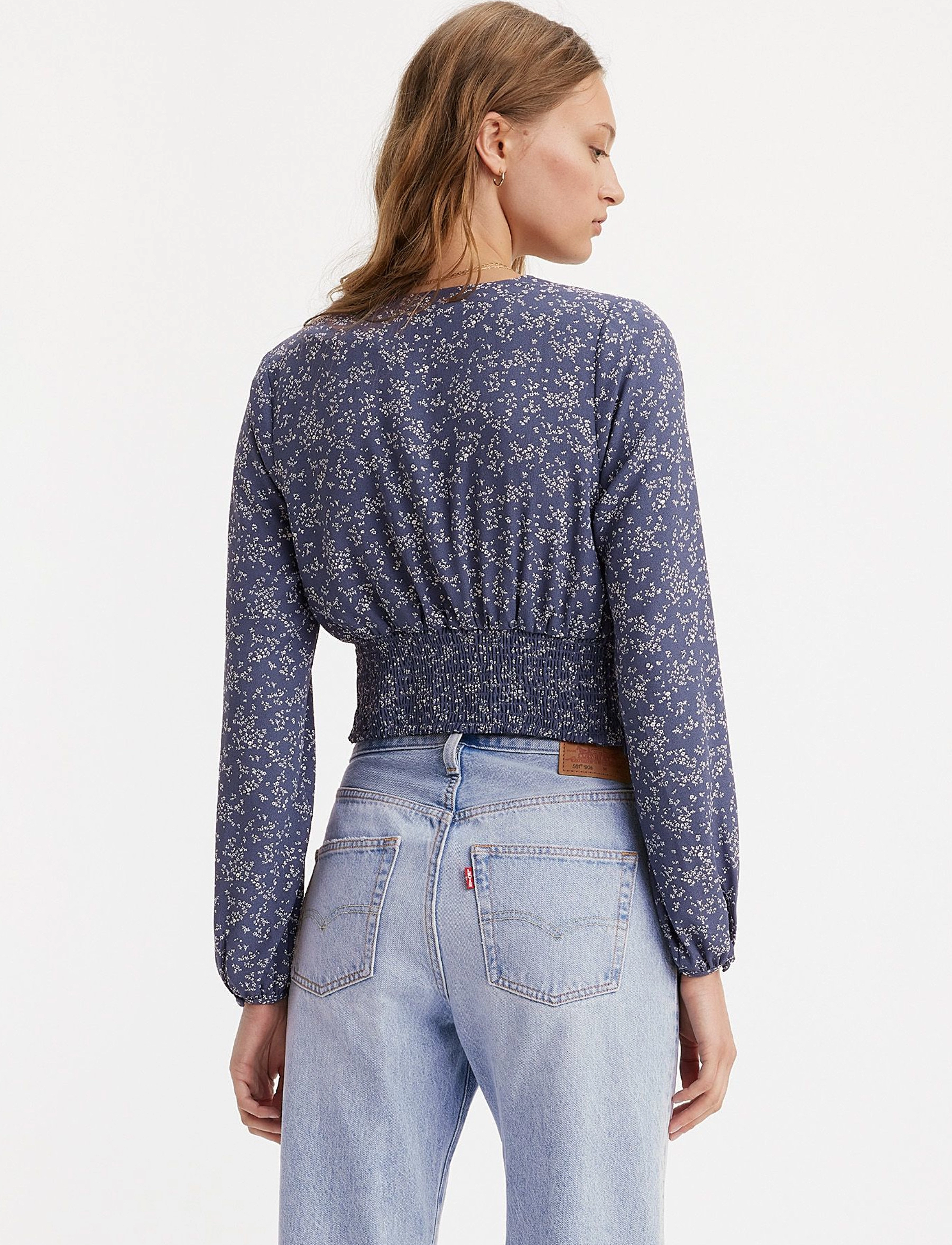 Levi's® - TAMARA LS BLOUSE MARA FLORAL V - blues - 3