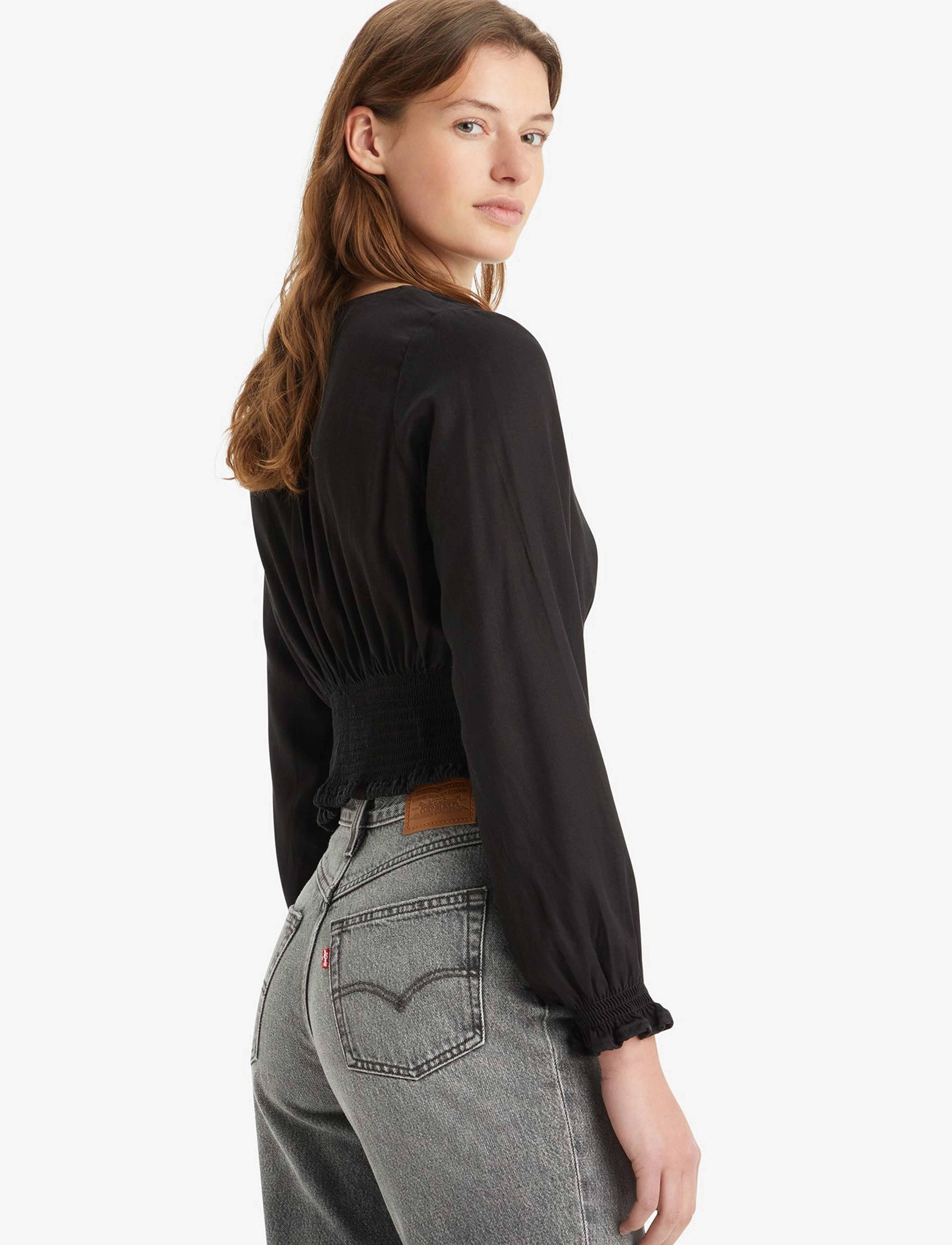 Levi's® - TAMARA LS BLOUSE DARK AGES 4 - blacks - 4