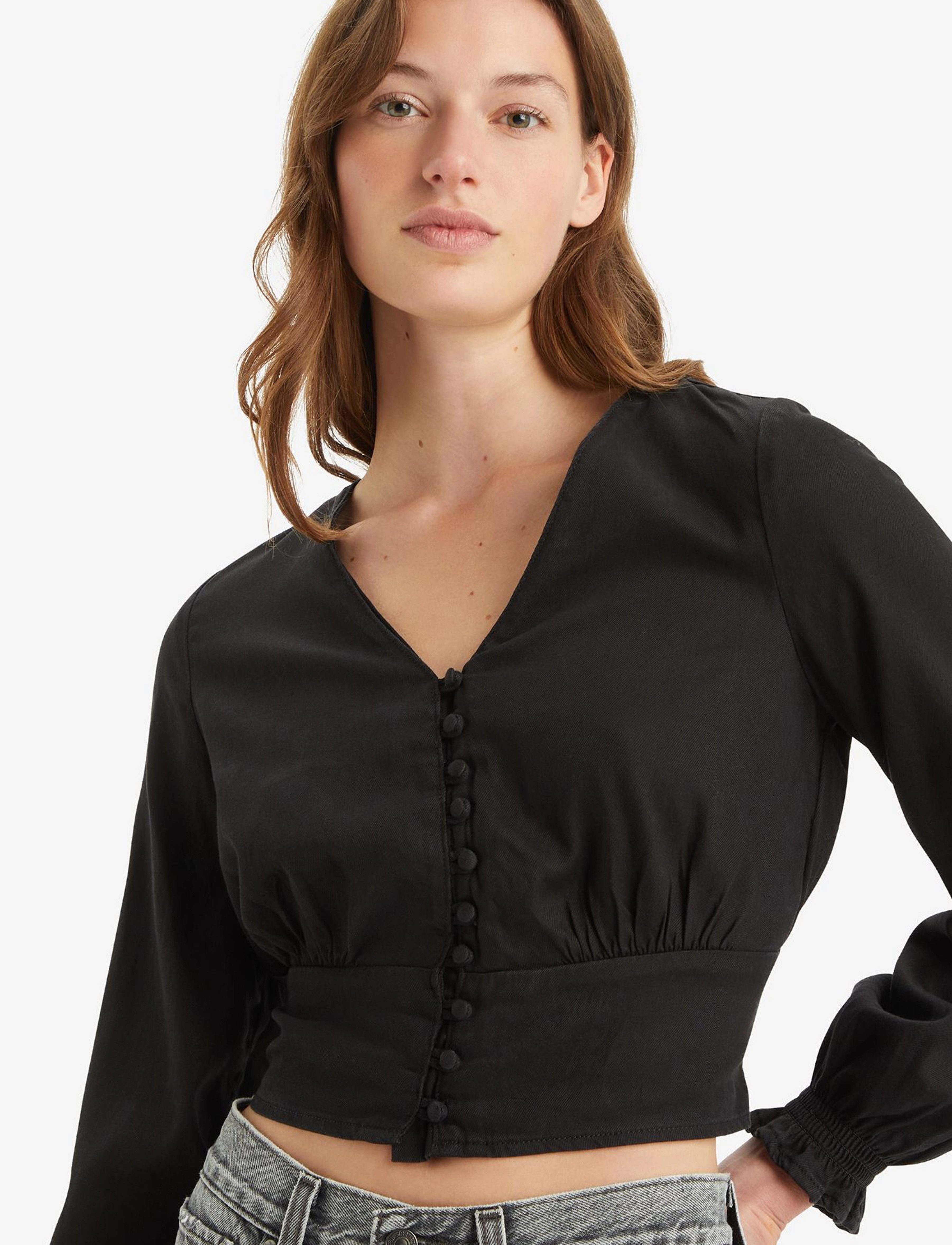 Levi's® - TAMARA LS BLOUSE DARK AGES 4 - blacks - 5