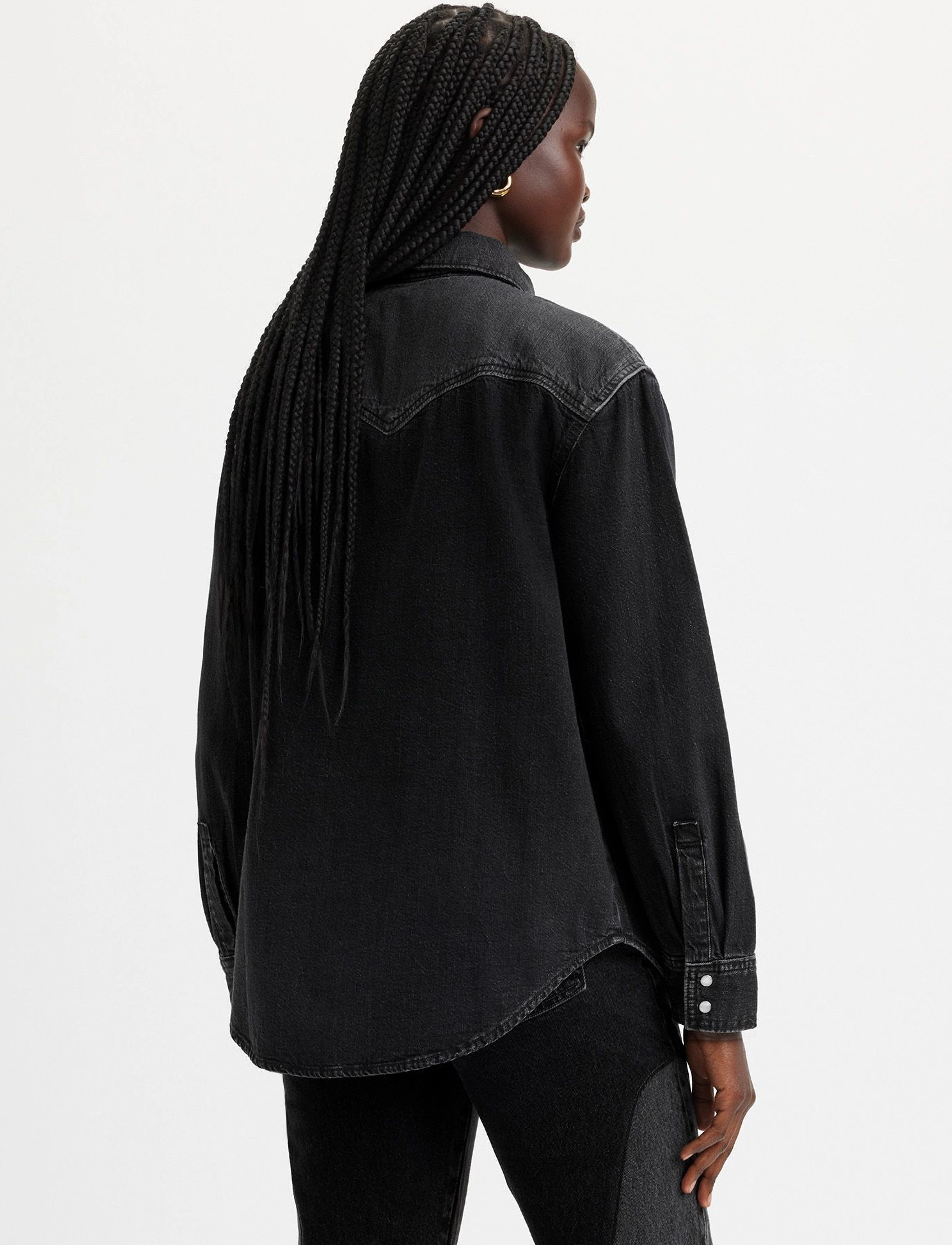 Levi's® - TEODORA WESTERN SHIRT OFF TO T - blacks - 3