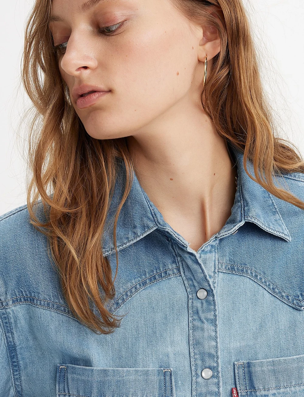 LEVI S Women Teodora Western Shirt Done And Blouses Shirts
