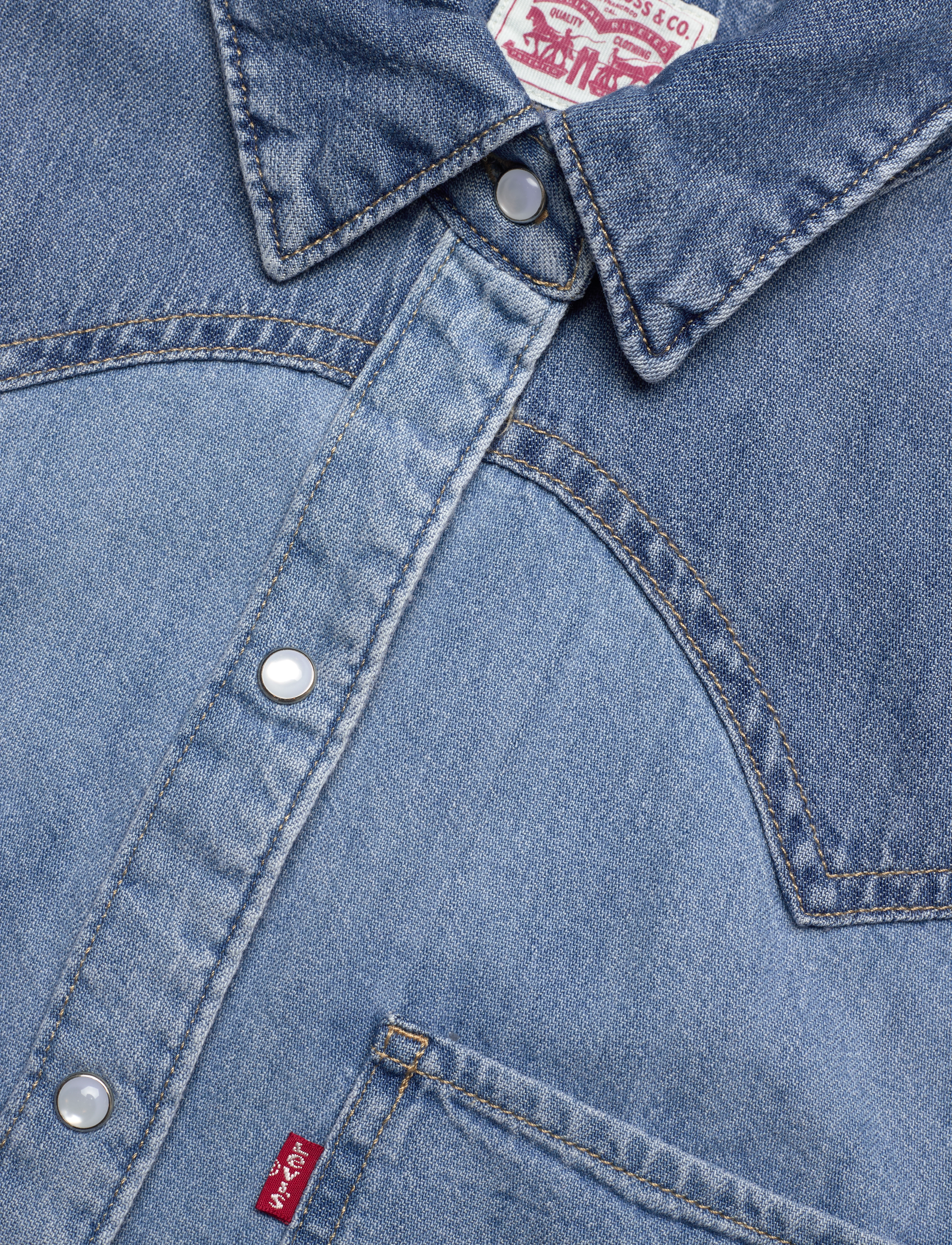 LEVI´S Women - TEODORA WESTERN SHIRT DONE AND - dark indigo - worn in - 2