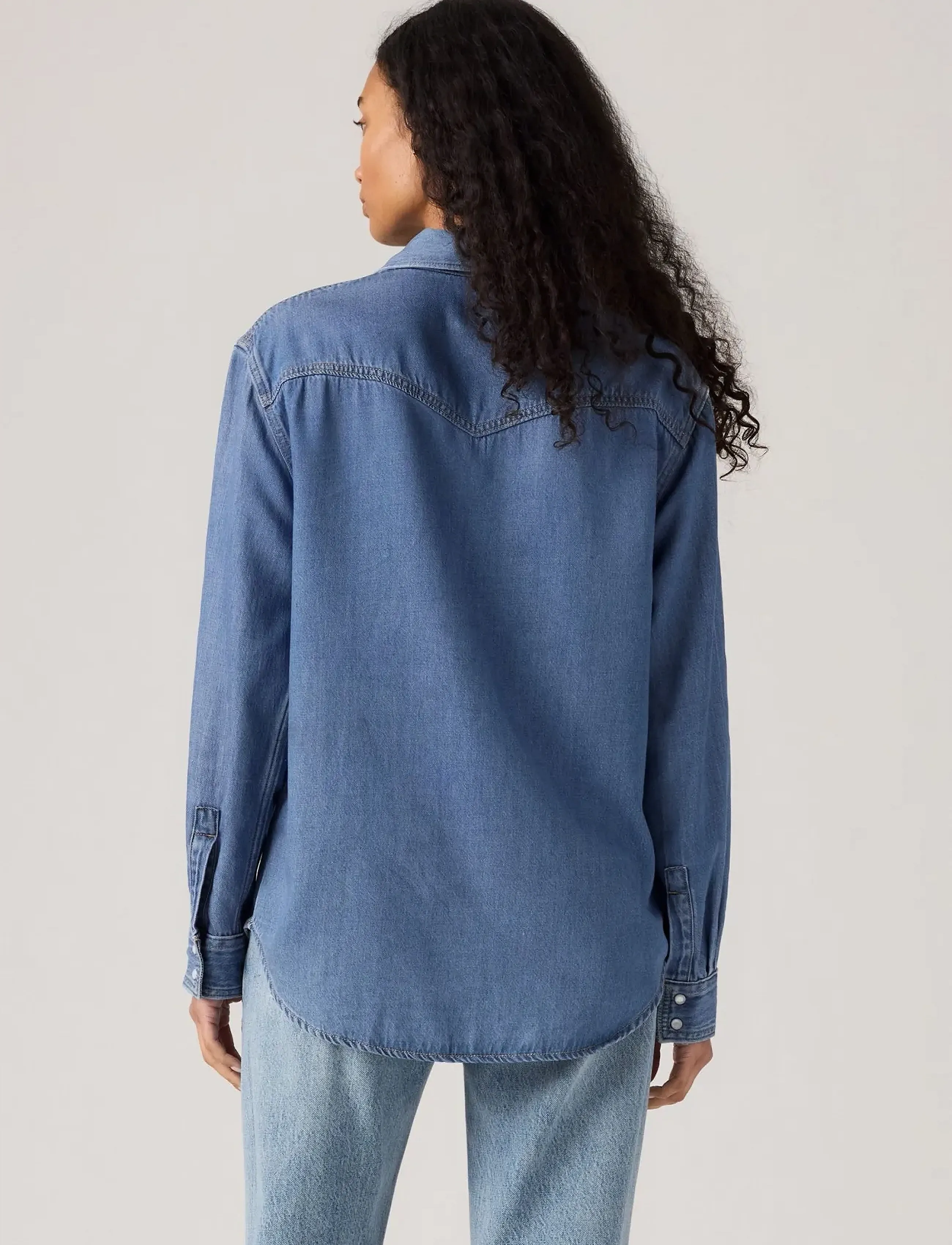 Levi's® - TEODORA WESTERN SHIRT GOING ST - denimskjorter - med indigo - worn in - 3