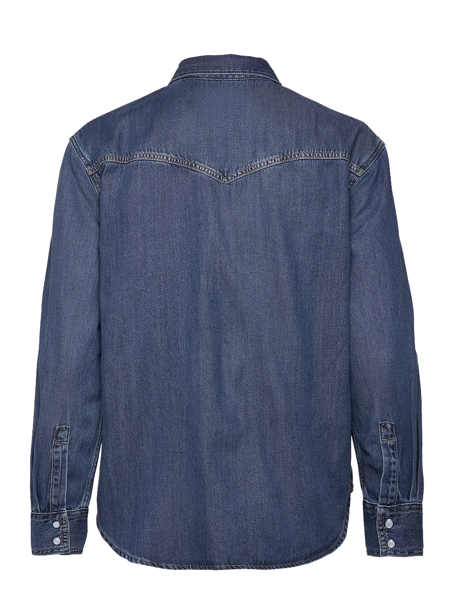 Levi's® - TEODORA WESTERN SHIRT AIR SPAC - jeanshemden - dark indigo - worn in - 2