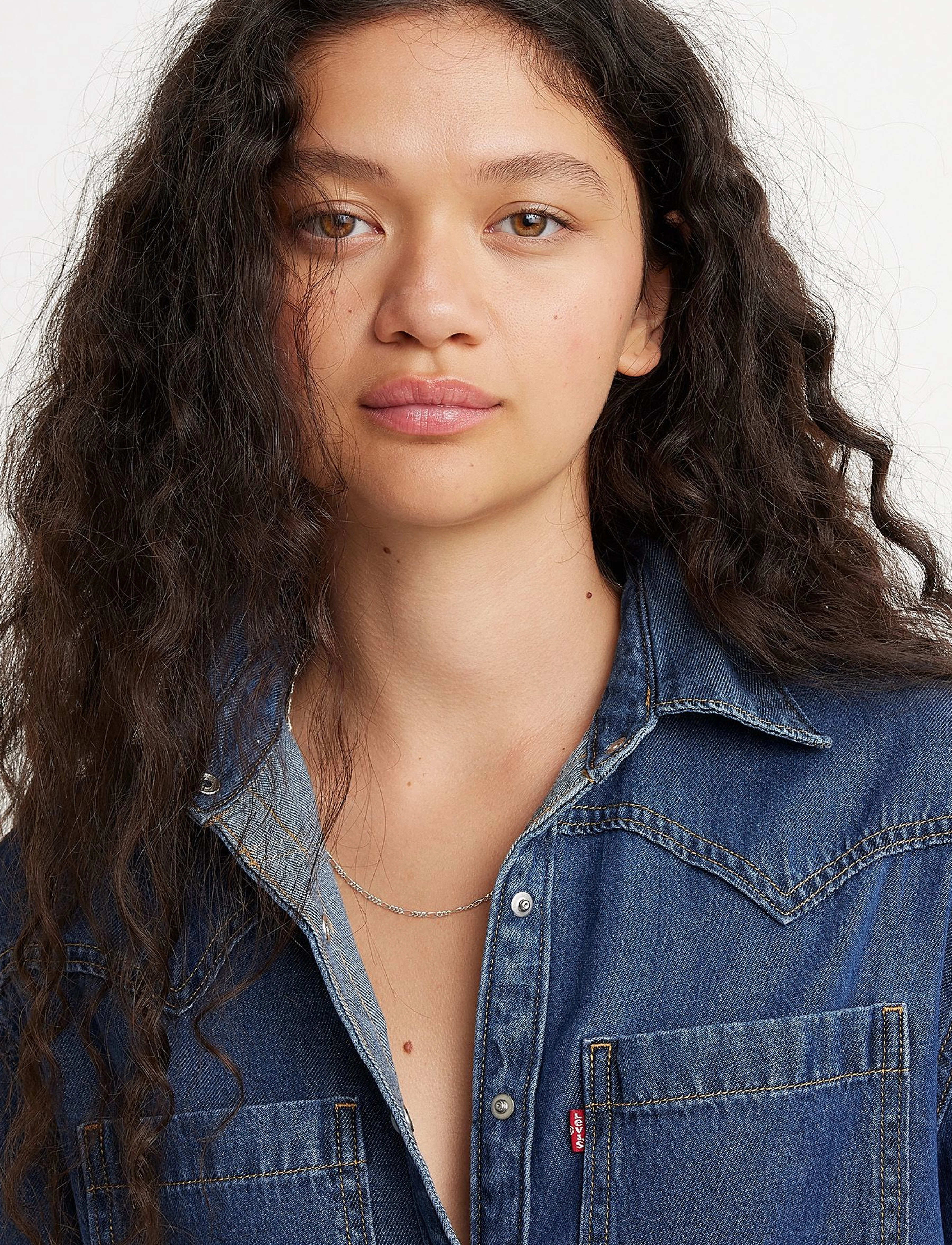 Levi's® - TEODORA WESTERN SHIRT AIR SPAC - denimskjorter - dark indigo - worn in - 5