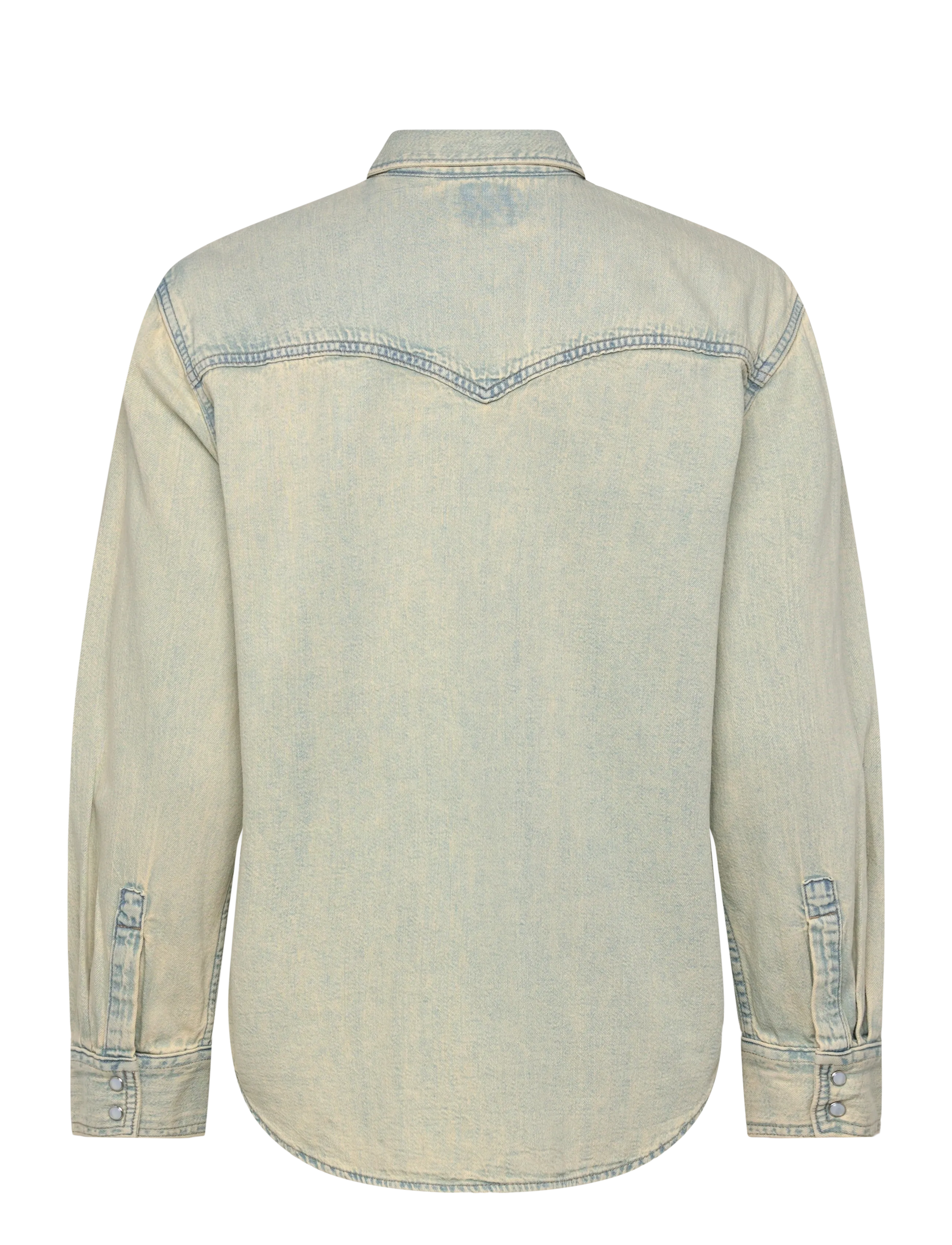 Levi's® - TEODORA WESTERN SHIRT DE ORO W - jeansblouses - light indigo - flat finis - 2