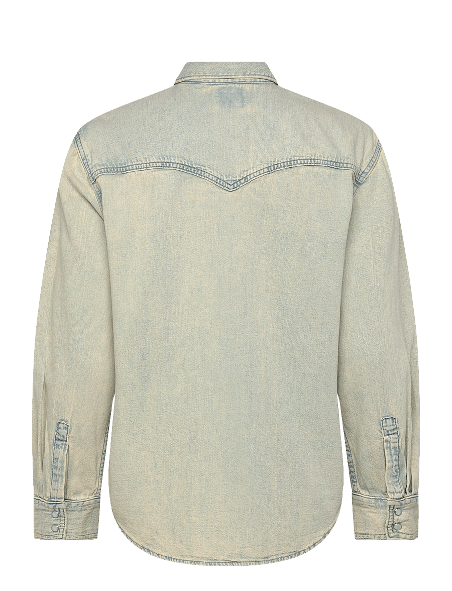 Levi's® - TEODORA WESTERN SHIRT DE ORO W - jeansblouses - light indigo - flat finis - 2