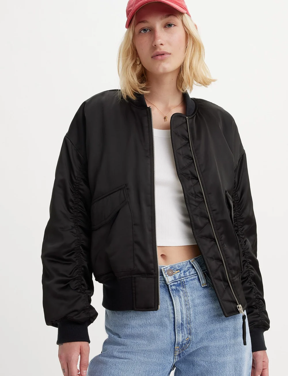 Bomber jacket women online discount