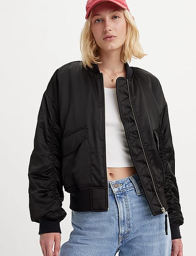 Andy Techy Jacket Caviar - Bomber Jakker