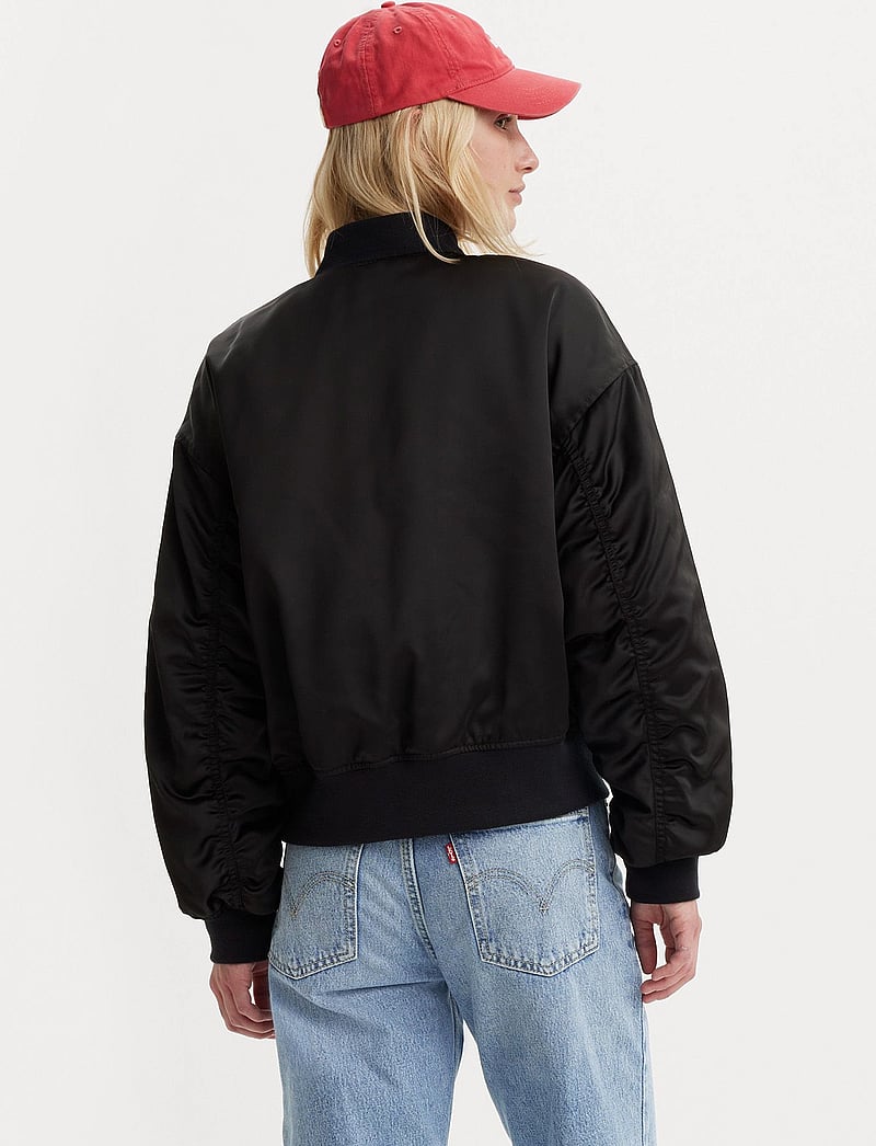 Levi's® - ANDY TECHY JACKET CAVIAR - forårsjakker - blacks - 4