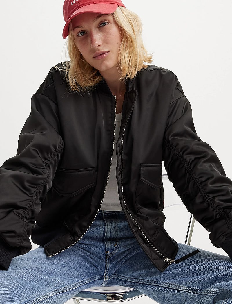 Levi's® - ANDY TECHY JACKET CAVIAR - forårsjakker - blacks - 5