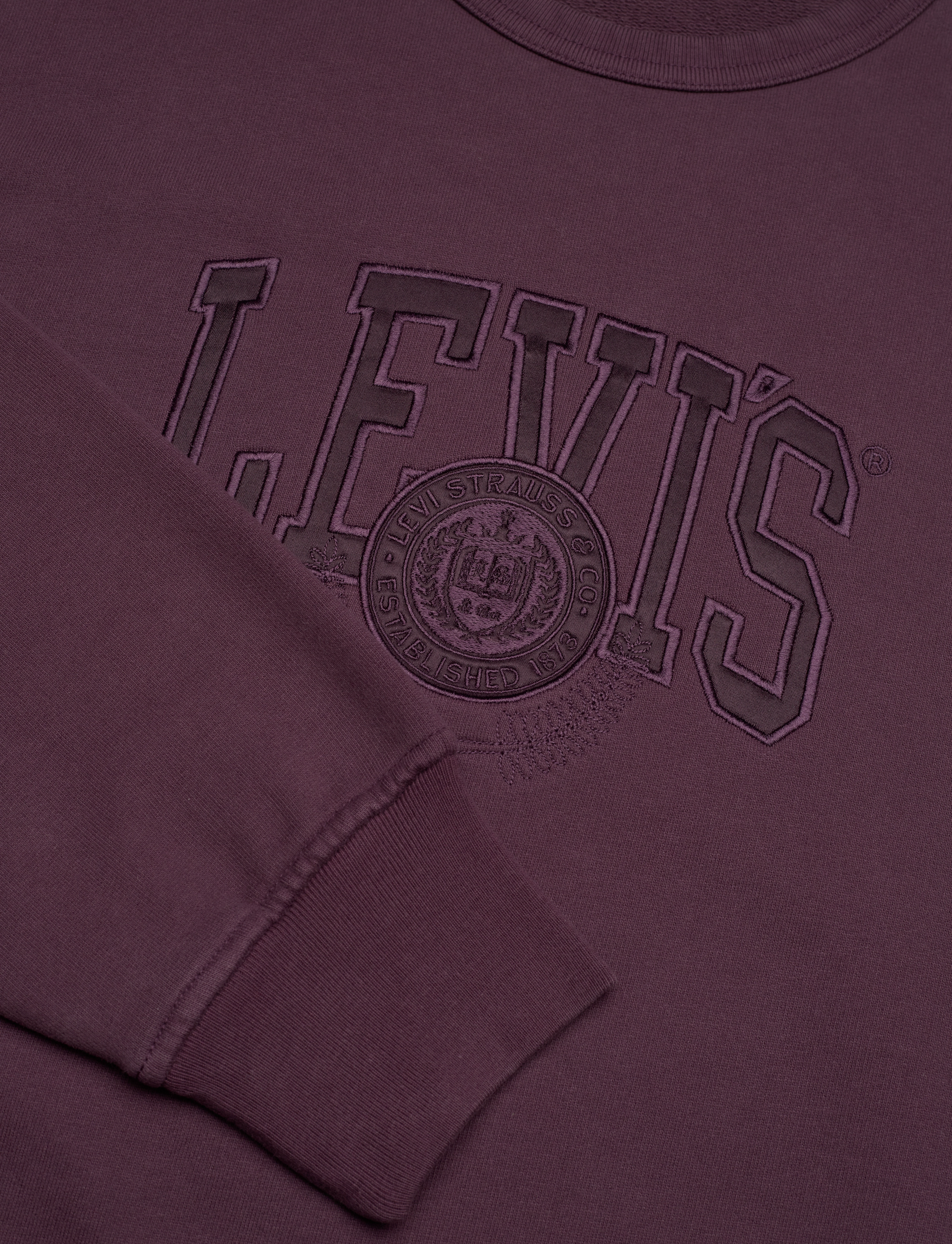 Levi's® - GRAPHIC HERITAGE CREW CREW APP - purples - 4