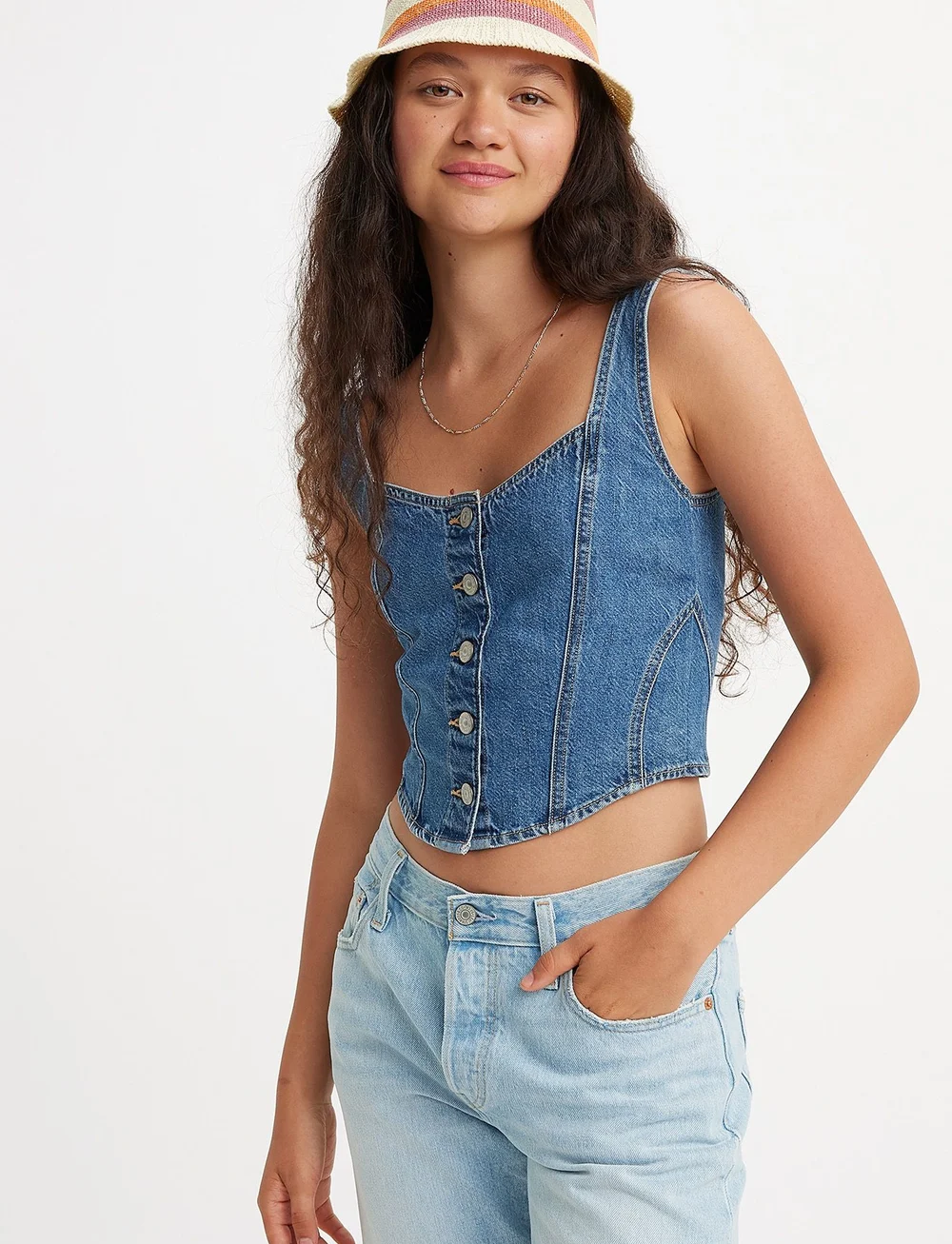 Girls online levi top