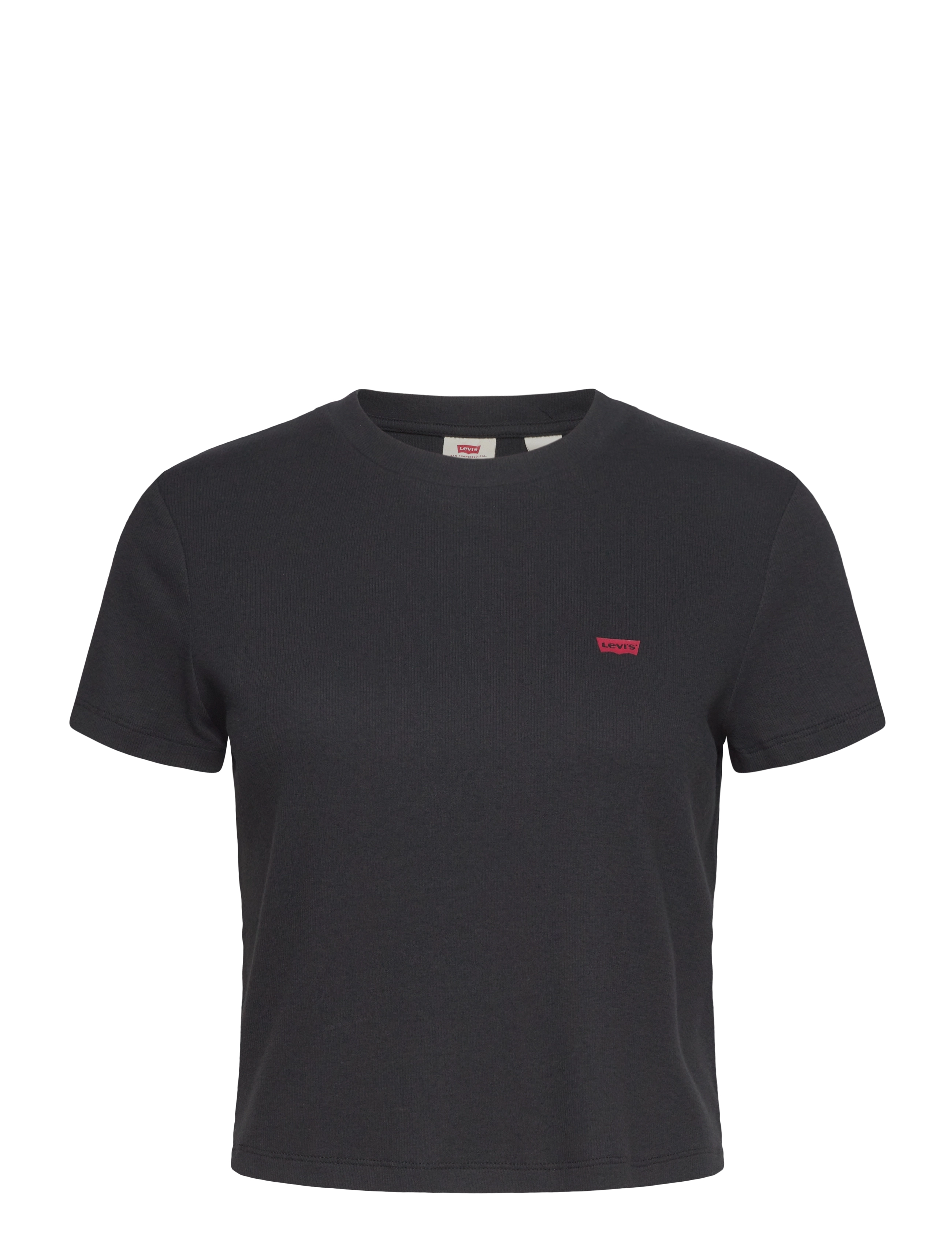Levi's® ESSENTIAL SPORTY TEE CAVIAR RI - Levi's® - BLACKS / black
