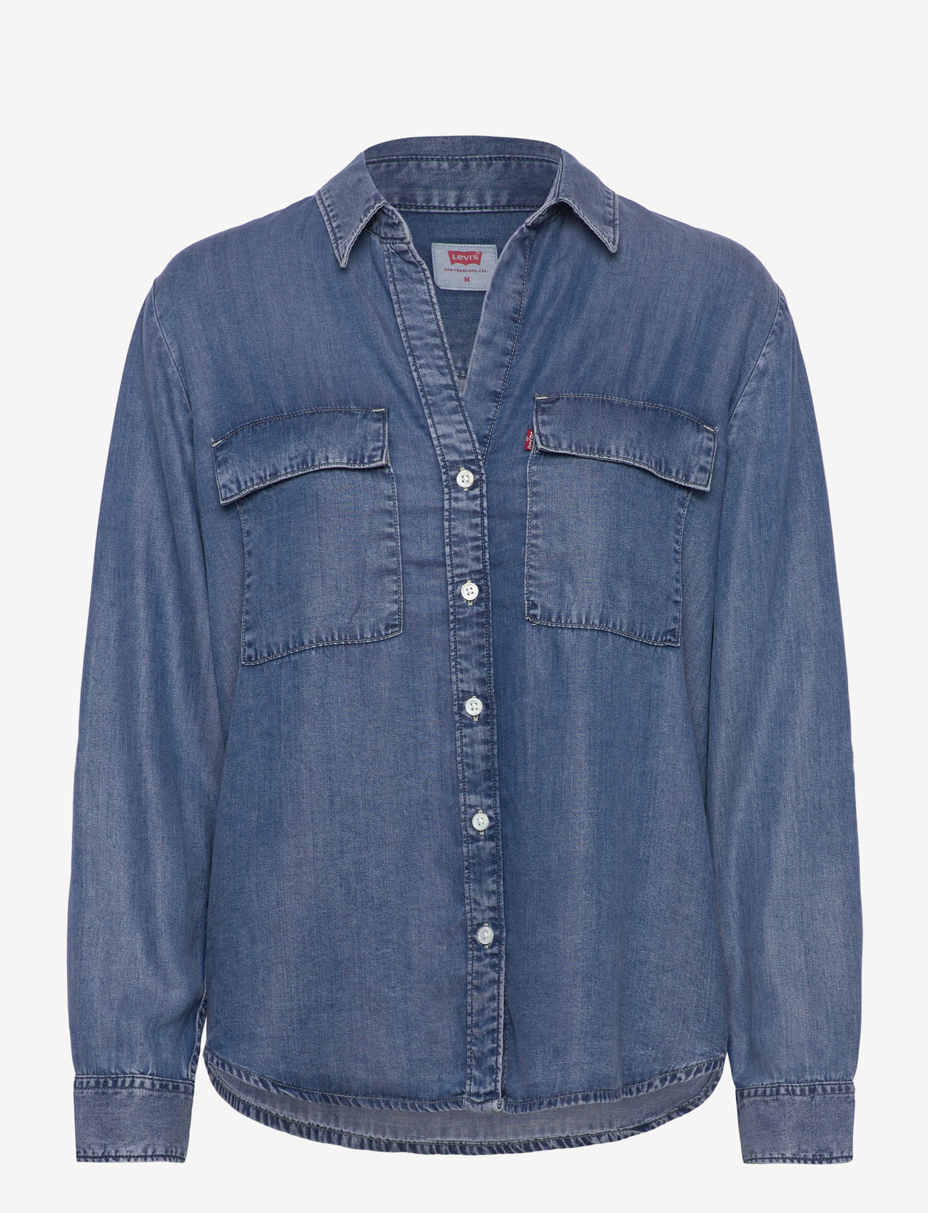Levi's® - DOREEN UTILITY SHIRT IN PATCHE - denimskjorter - dark indigo - worn in - 1