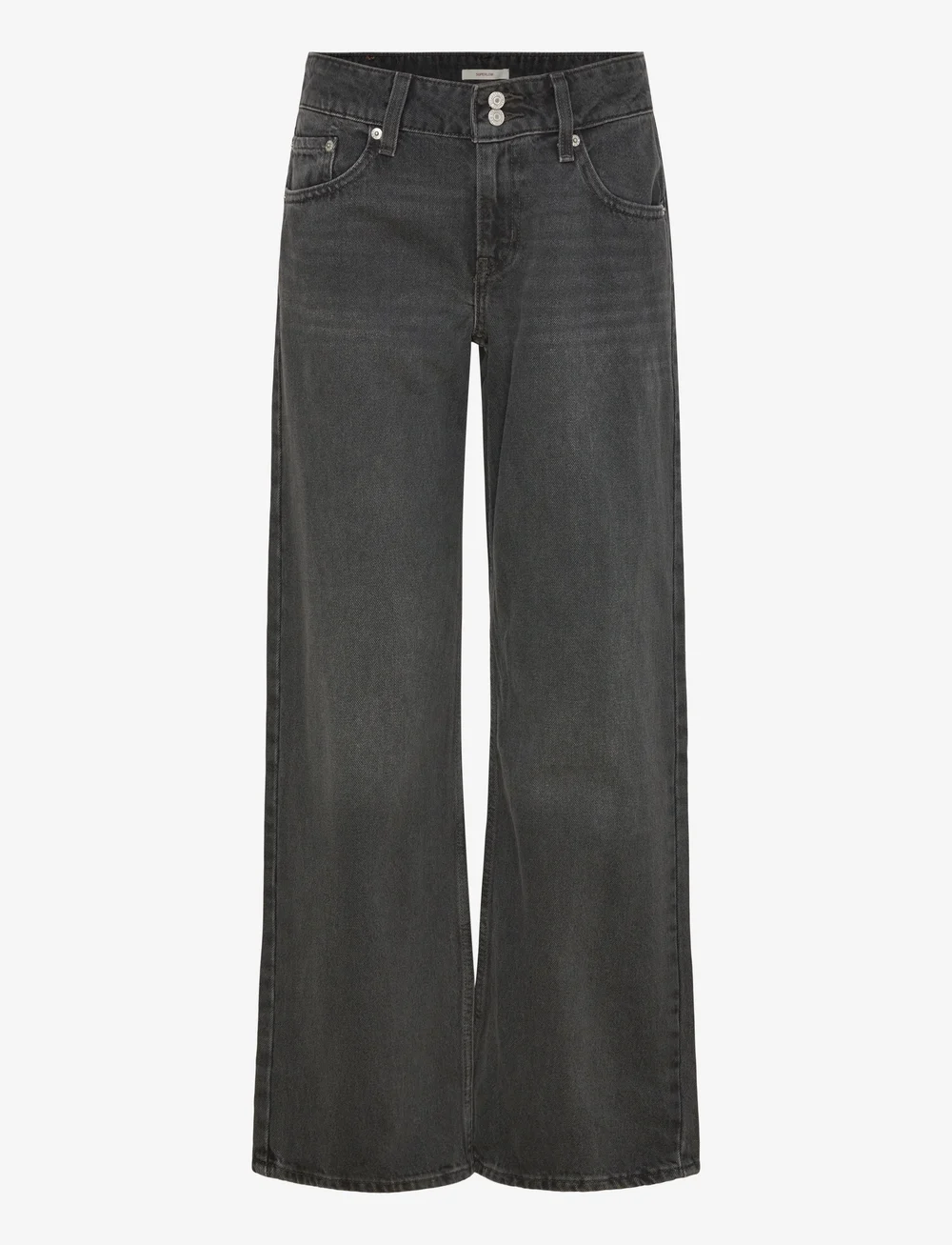 Levi's® - SUPERLOW LOOSE MIC DROPPED - brede jeans - blacks - 0